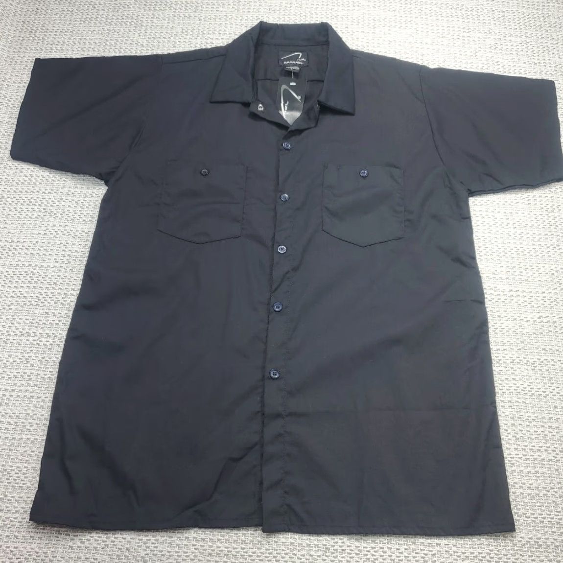 Vintage VINTAGE Laughlin Tattoo Convention Shirt Mens L 2009 Button-Up New Old Stock Black Cotton ACH Apparel Short Sleeve Size US L / EU 52-54 / 3 - 3 Thumbnail