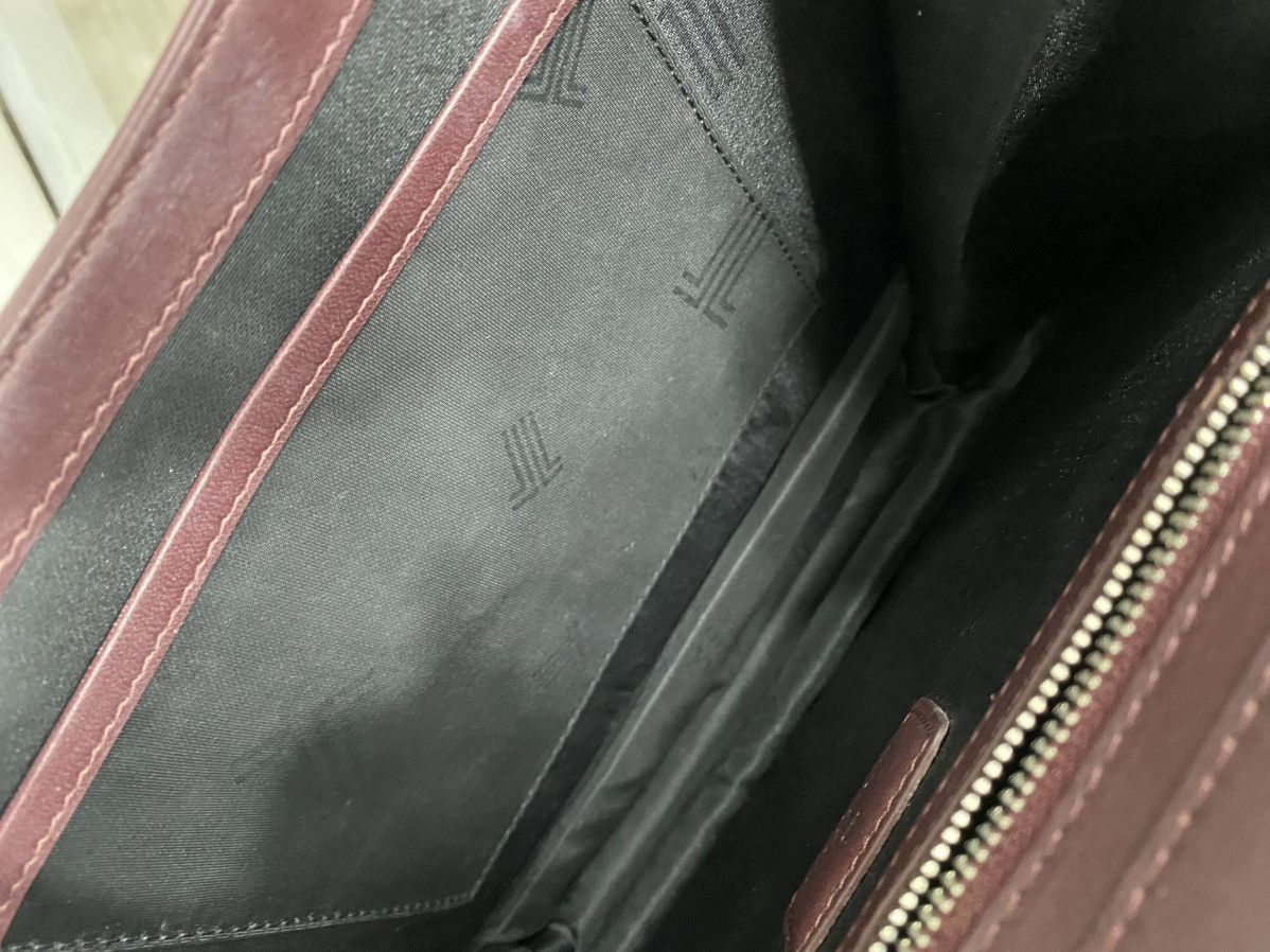 Lanvin Lanvin collection leather crossbody burgandy Size ONE SIZE - 6 Thumbnail