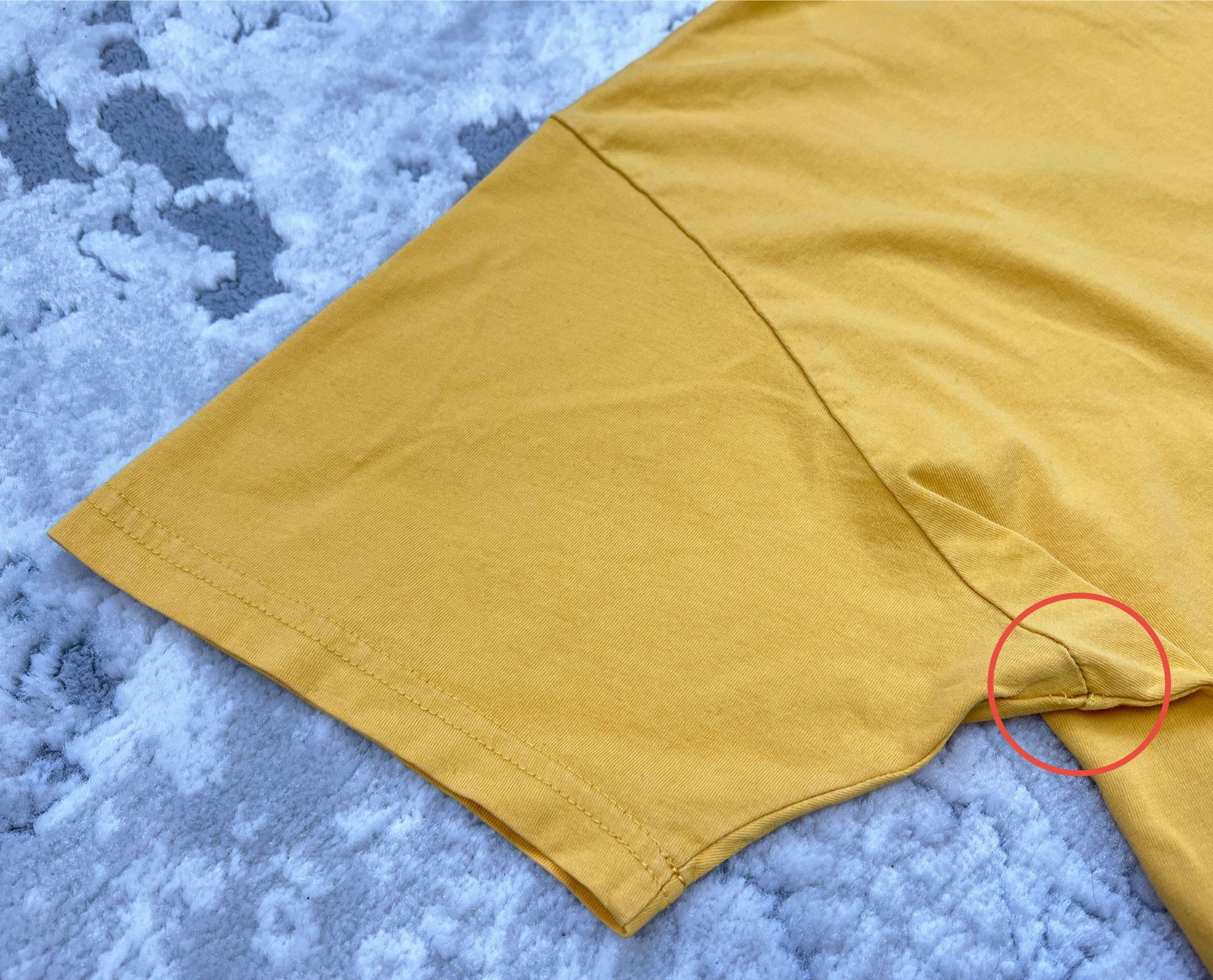 New Balance New Balance Yellow T-Shirt with Embroidered Logo L Size US L / EU 52-54 / 3 - 11 Thumbnail