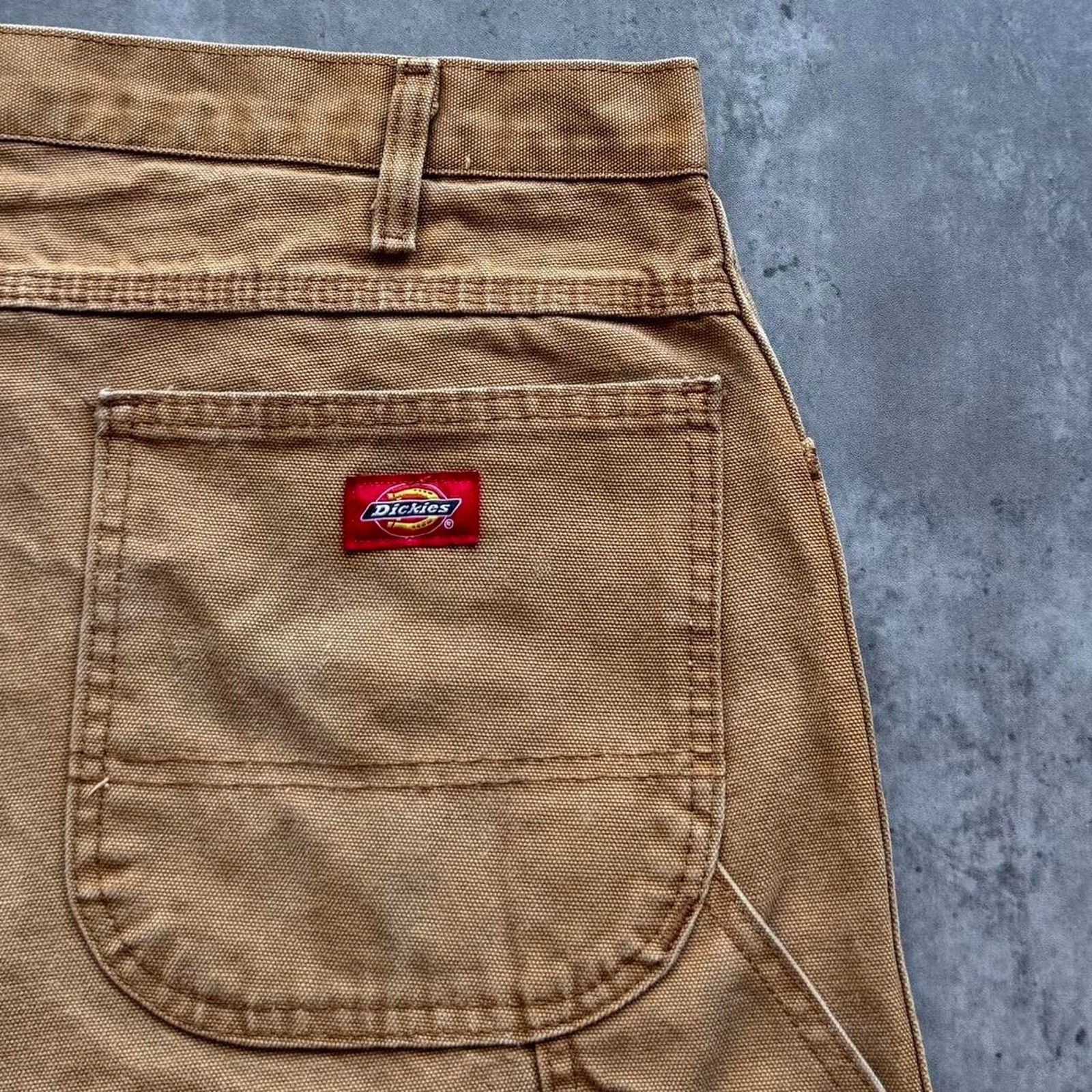 Carhartt × Dickies × Vintage Crazy Y2K Carhartt Style Baggy Skater Grunge Carpenter Pants Size US 38 / EU 54 - 3 Thumbnail
