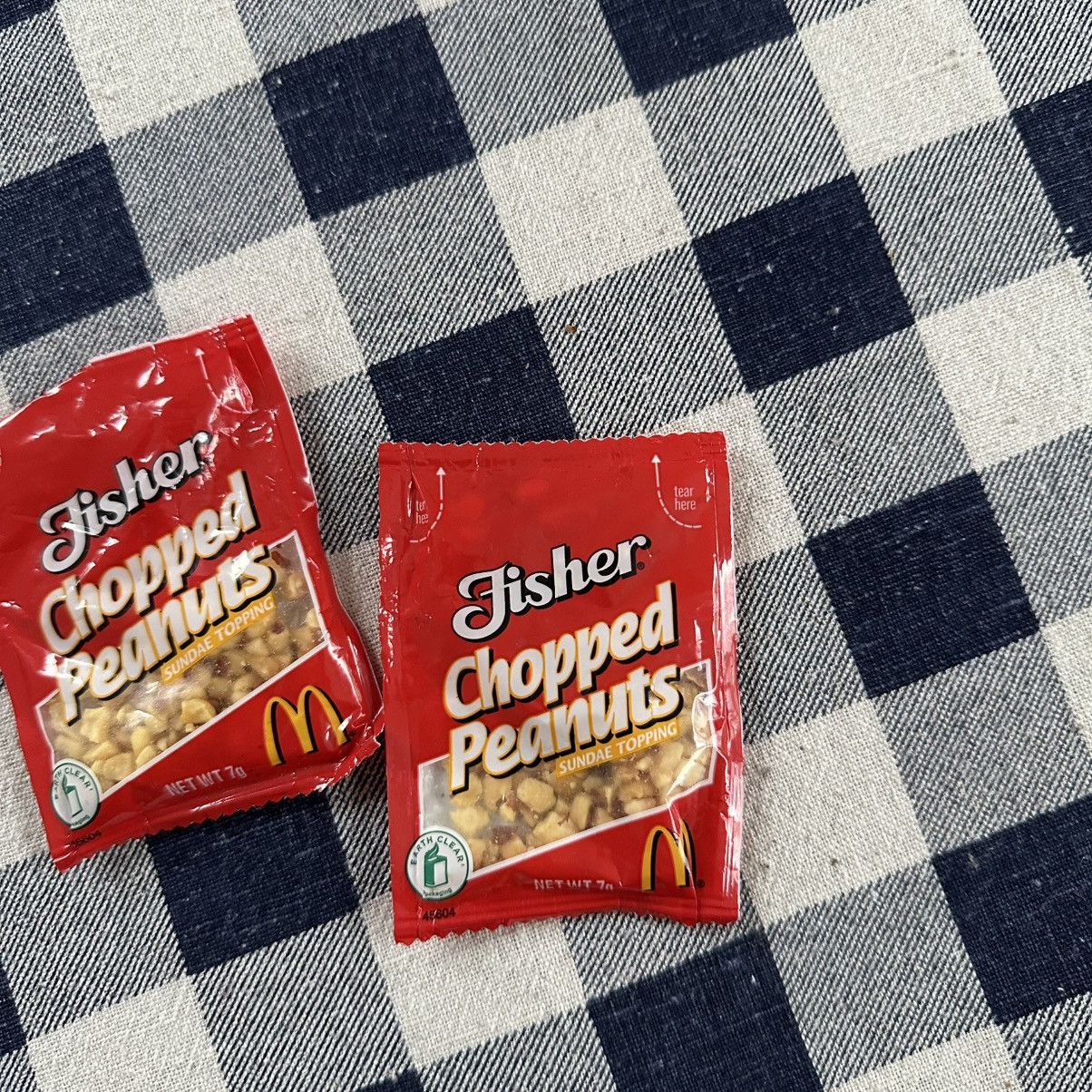 Vintage Rare 2008 McDonalds Fisher Chopped Peanuts Sundae Topping Size ONE SIZE - 2 Thumbnail