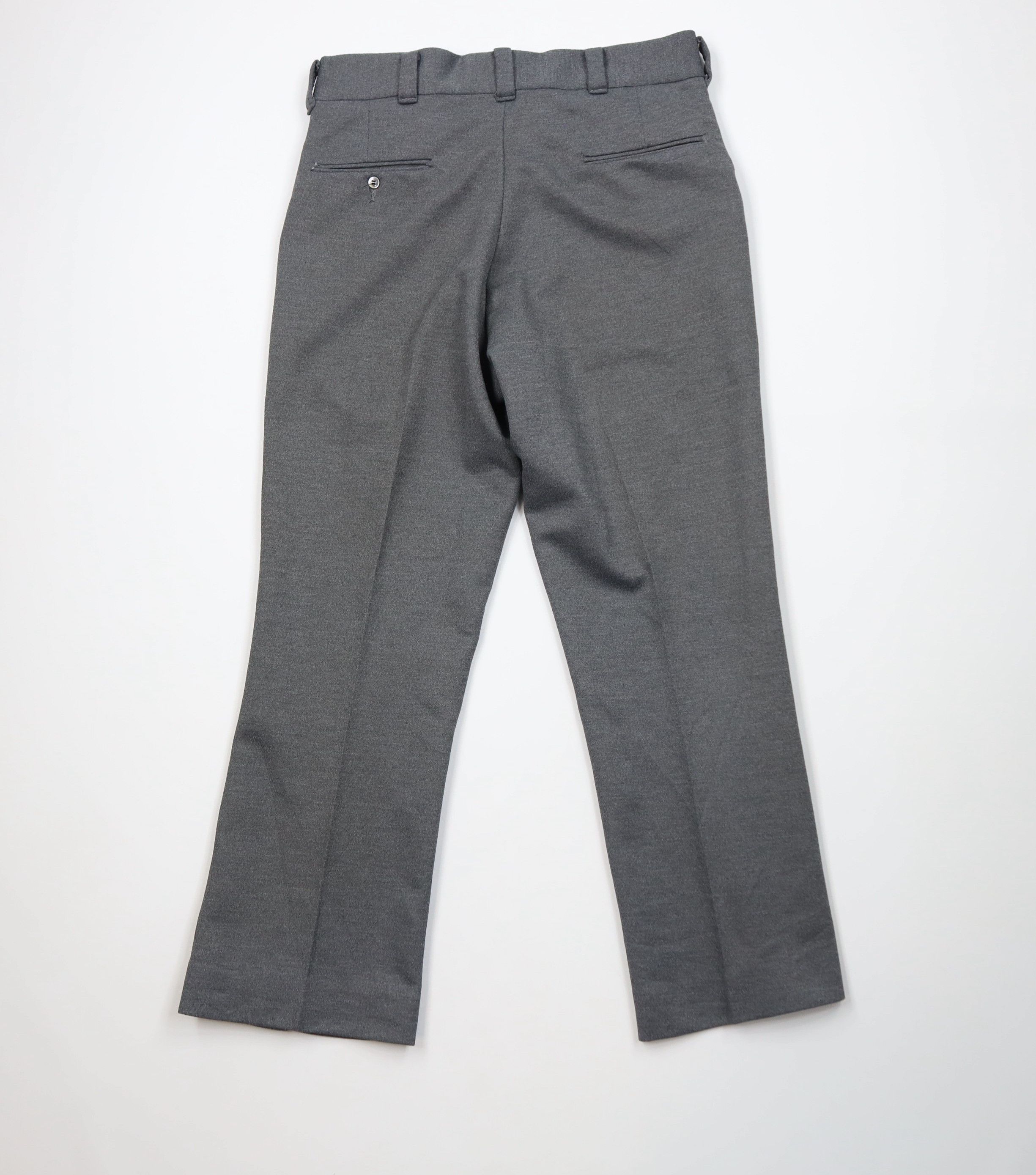 Vintage Vintage 70s Streetwear Knit Flared Wide Leg Chino Pants USA Size US 32 / EU 48 - 9 Thumbnail