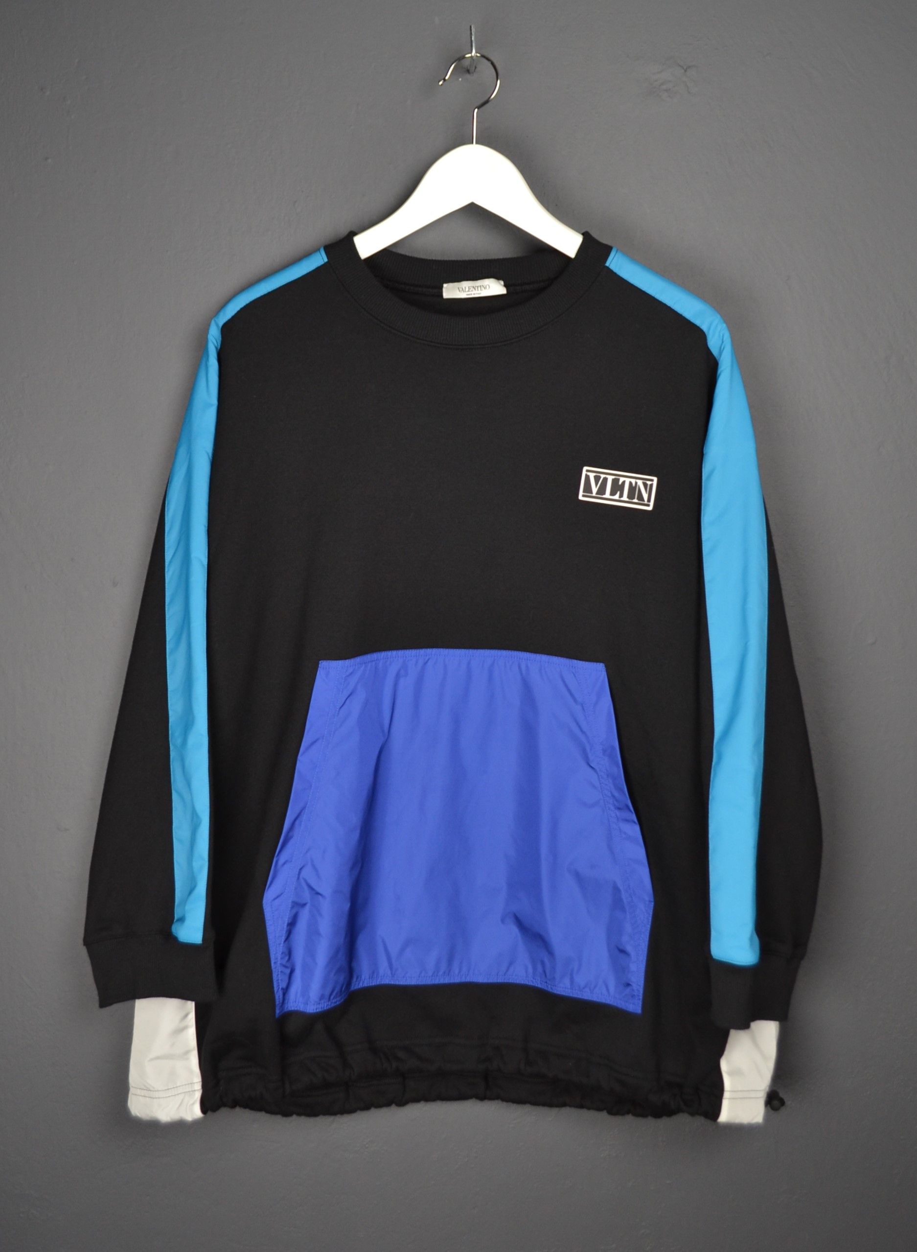 Valentino Valentino Garavani Nylon Inserts Colorblock S Sweatshirt Size US S / EU 44-46 / 1 - 1 Thumbnail