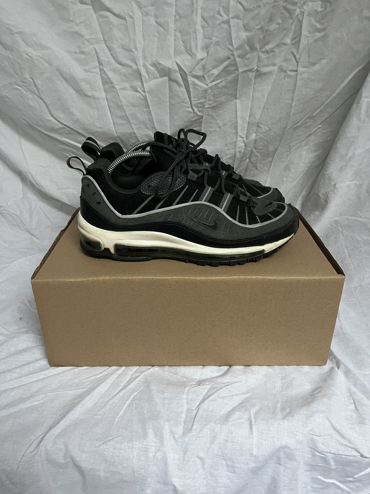 Nike Nike Air Max 98 SE « Black Anthrasite »🦏 Size US 8 / EU 41 - 3 Thumbnail