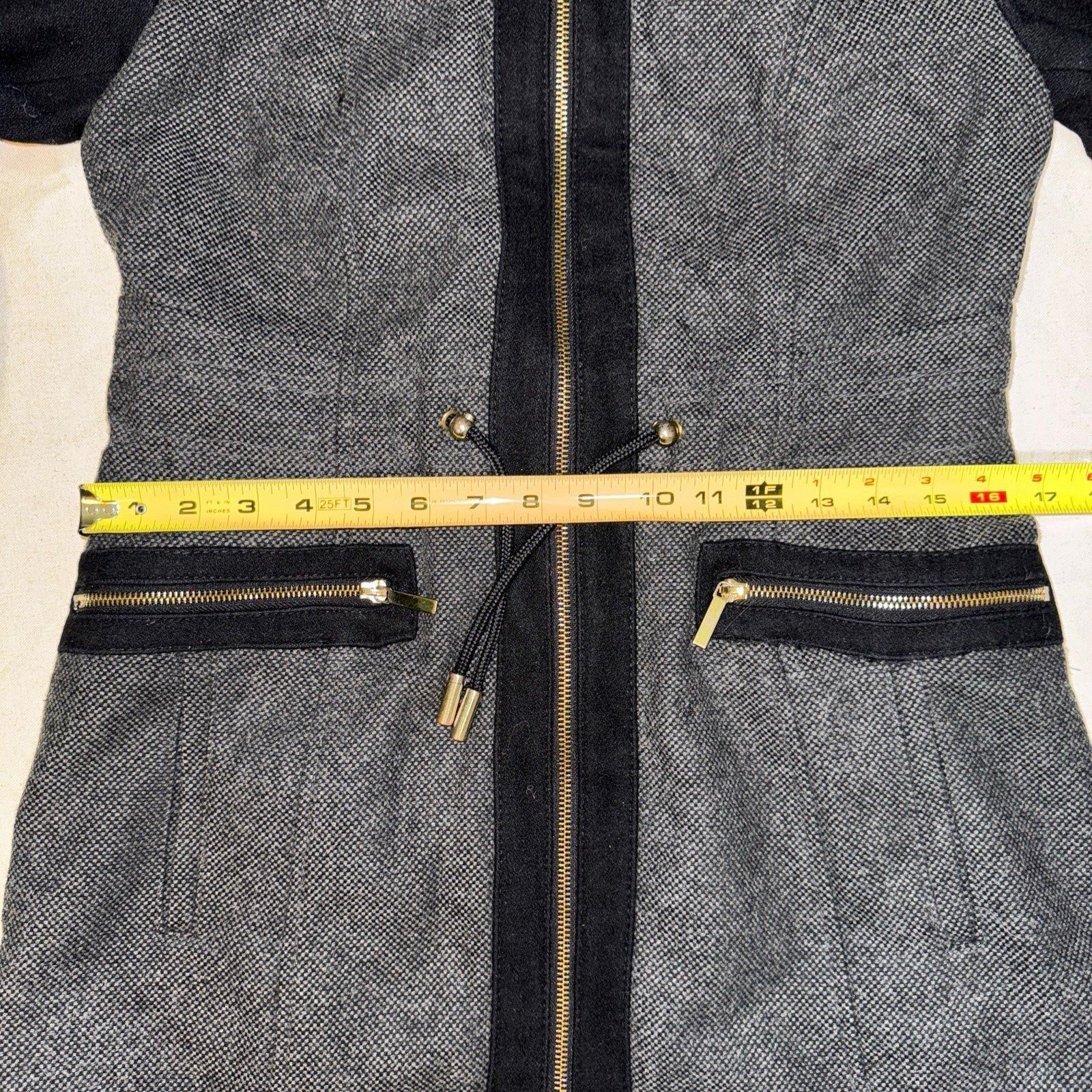 Laundry by Shelli Segal laundry by shelli segal Wool Blend Mid Length Removable Hood Size S / US 4 / IT 40 - 8 Thumbnail