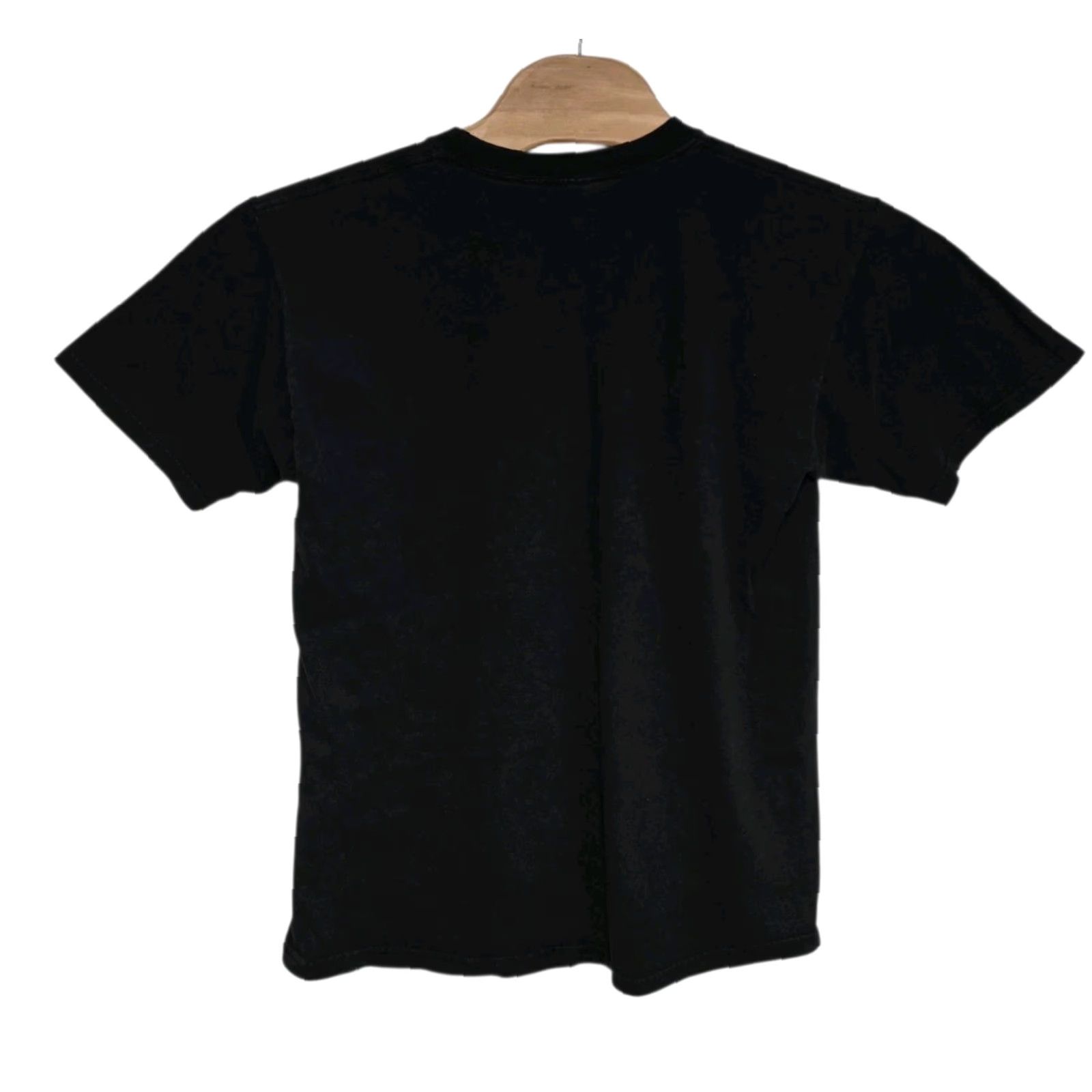 Hanes VINTAGE Led Zeppelin Mens T-Shirt L Black Zoso Stairway To Heaven 2005 Hanes Graphic Print Short Sleeve Crew Neck Regular Mens Band Rock T-Shirt Size US L / EU 52-54 / 3 - 3 Thumbnail
