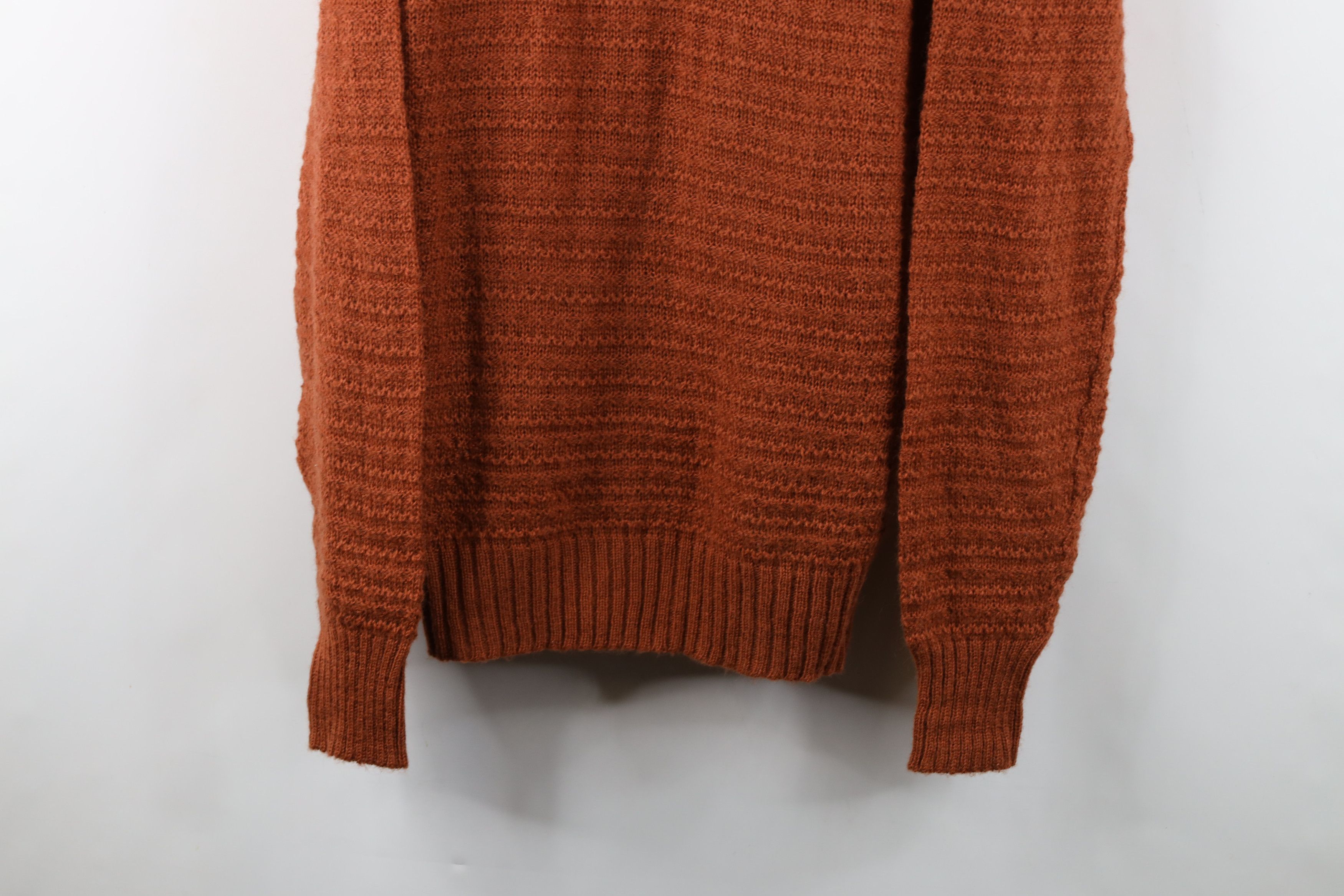 Vintage Vintage 70s 80s Streetwear Wool Blend Knit Sweater Copper Size XL / US 12-14 / IT 48-50 - 3 Thumbnail