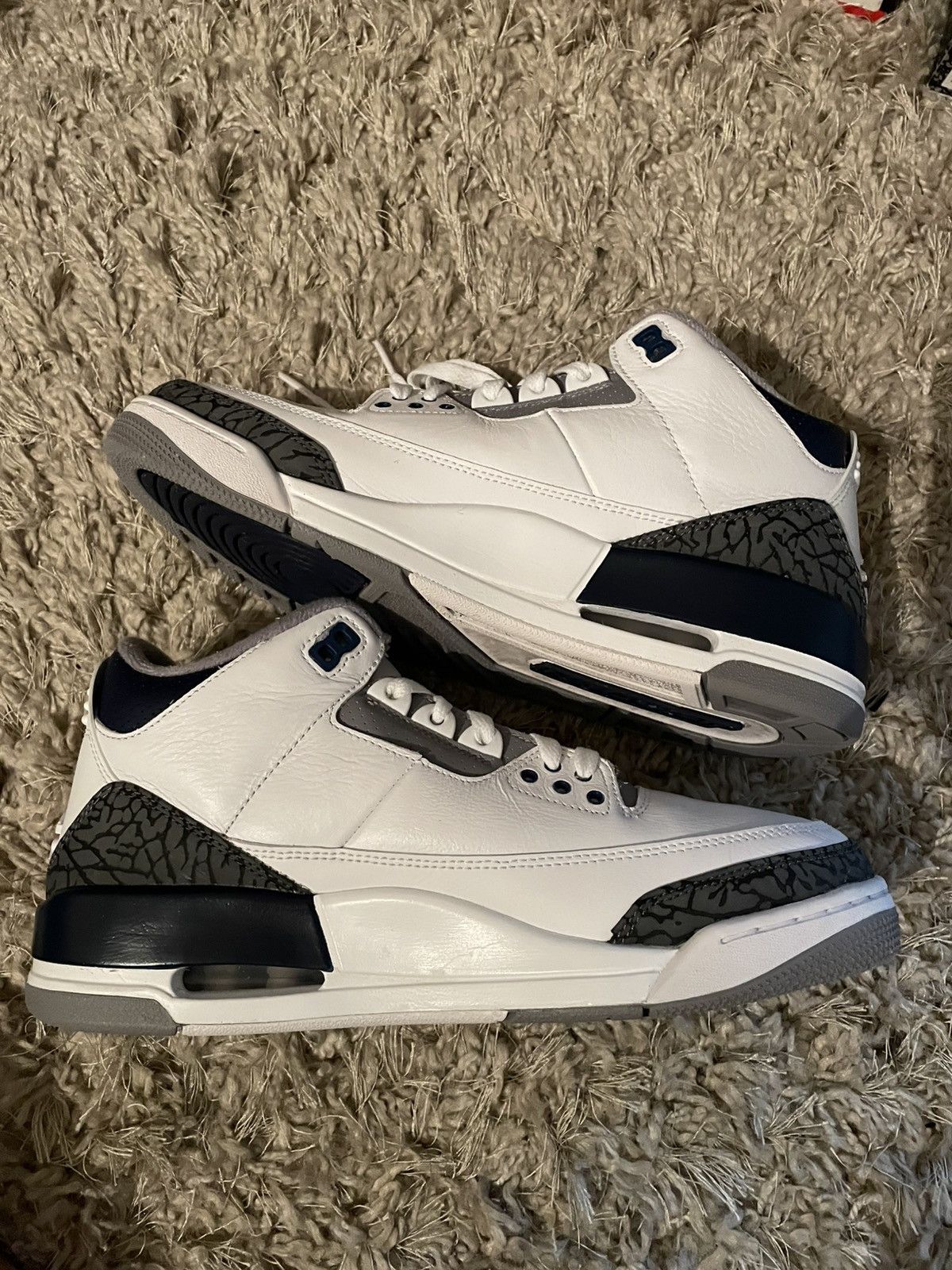 Jordan Brand Jordan 3 Navy Size US 9 / EU 42 - 3 Thumbnail