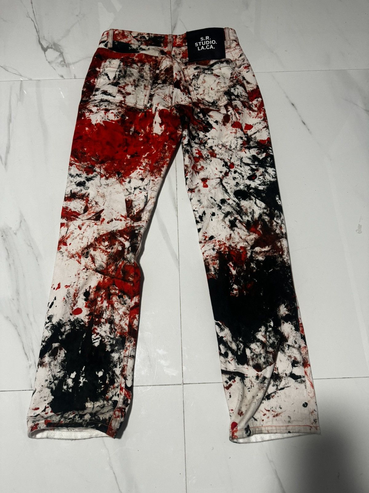 Sterling Ruby STERLING RUBY HAND-DYED SOTO DENIM JEAN Size US 29 - 2 Thumbnail