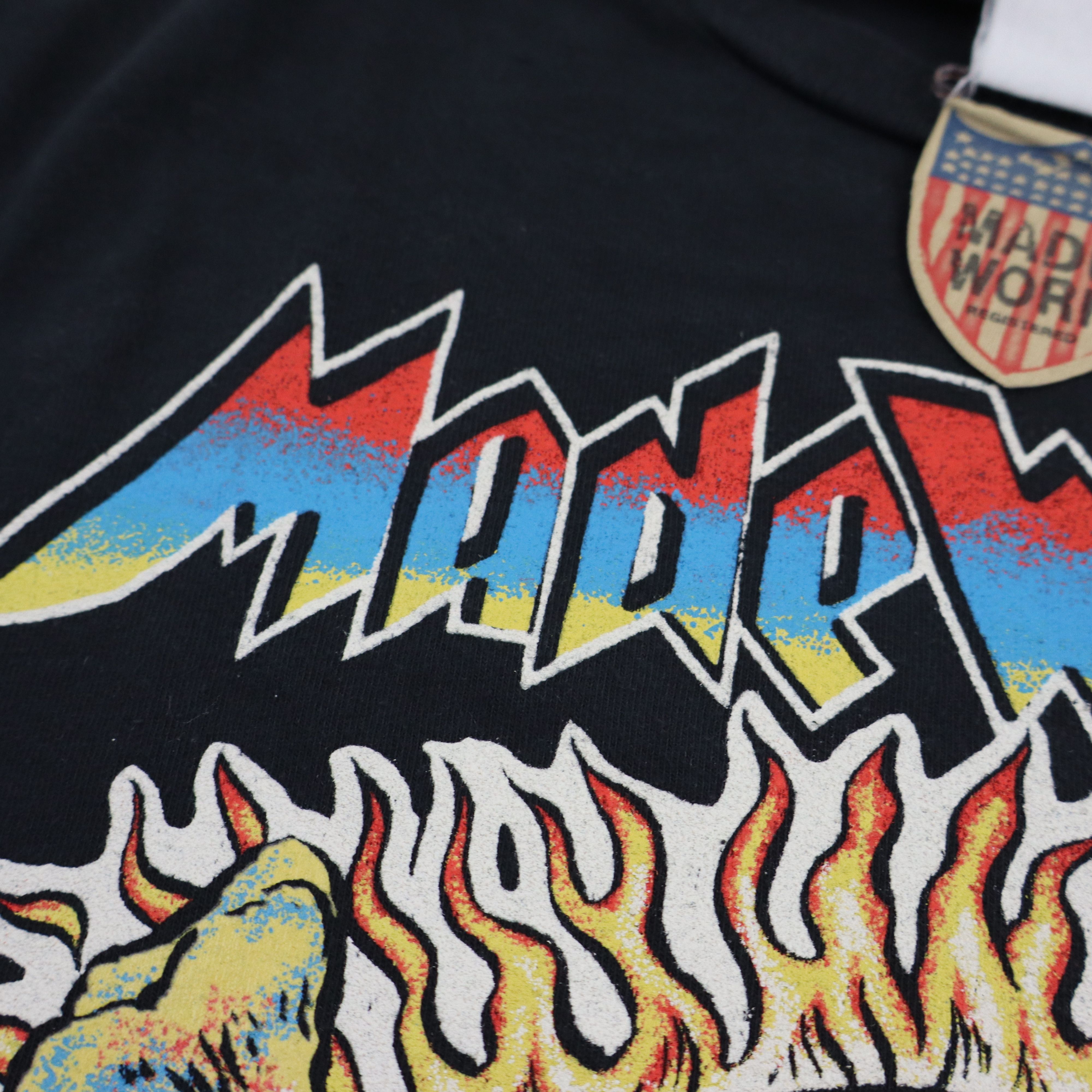 MadeWorn Madeworn World Tour Glow Skull Long Sleeve T Shirt L/XL Size US L / EU 52-54 / 3 - 7 Thumbnail