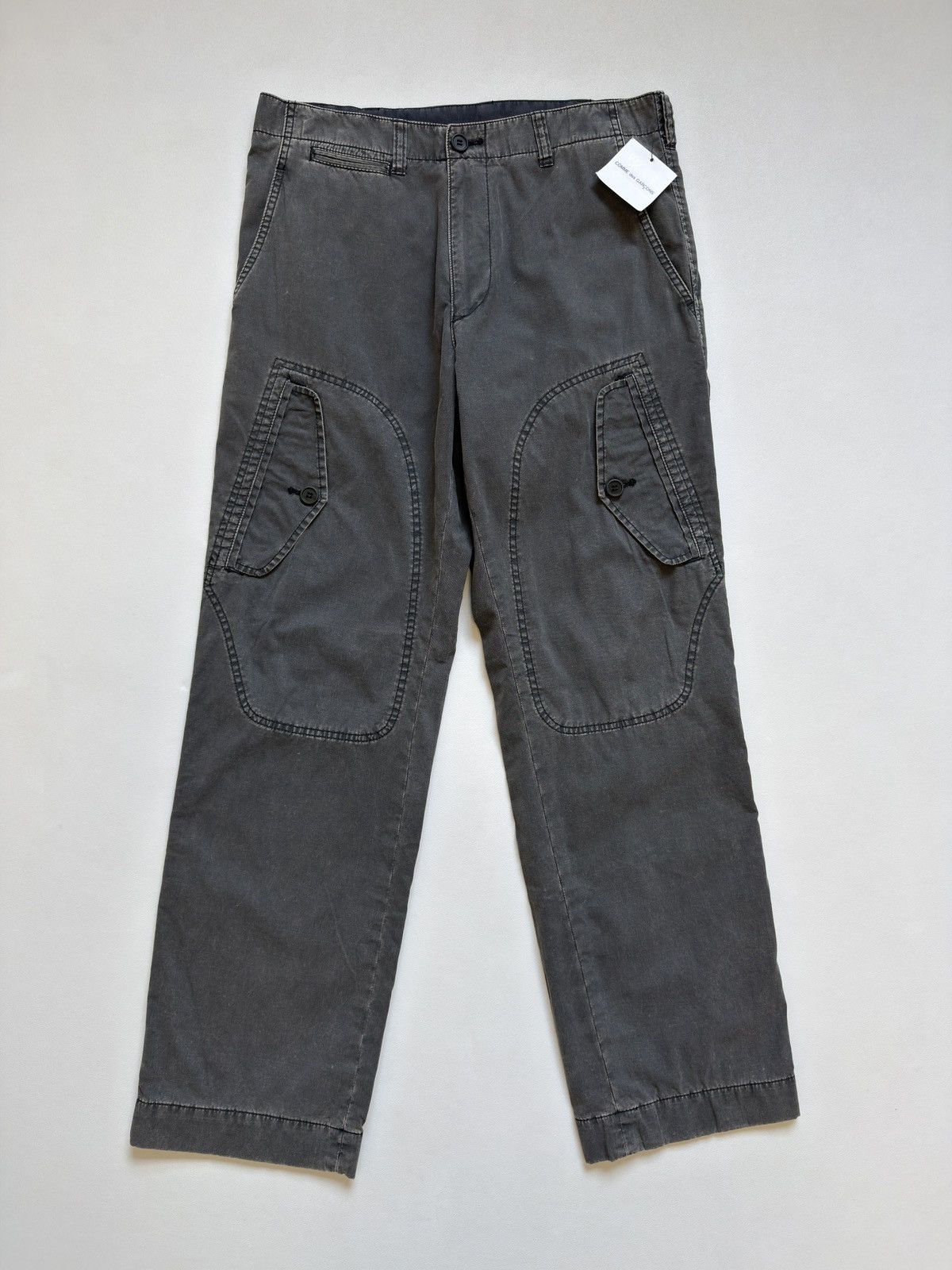 Comme des Garcons A/W 05 Enzyme Washed Utility Pants Size US 32 / EU 48 - 1 Thumbnail