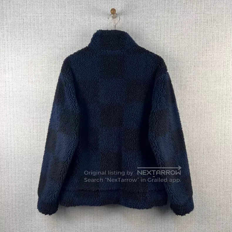 Louis Vuitton Louis Vuitton SS22 Signature Checkerboard Lambswool Zip-up Size US L / EU 52-54 / 3 - 3 Thumbnail