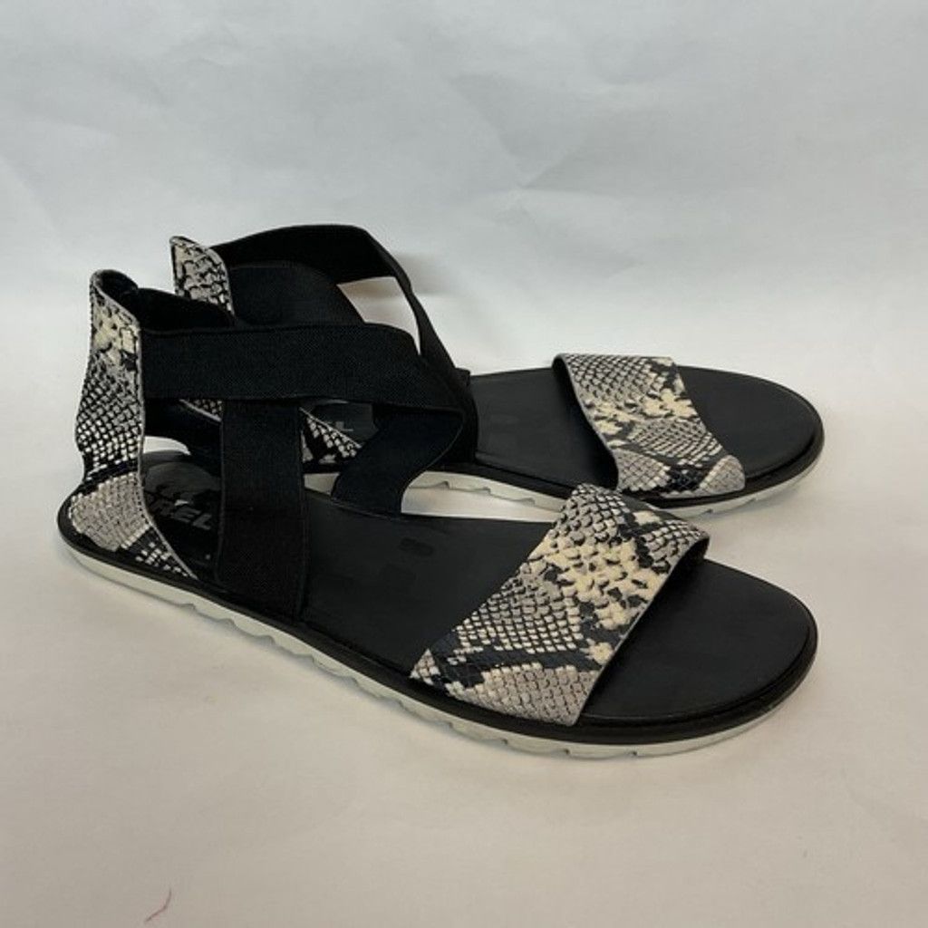 SOREL Sorel Ella Il SnakePrint Strappy Gladiator Sandals Women 7.5 Size US 7.5 / IT 37.5 - 7 Thumbnail