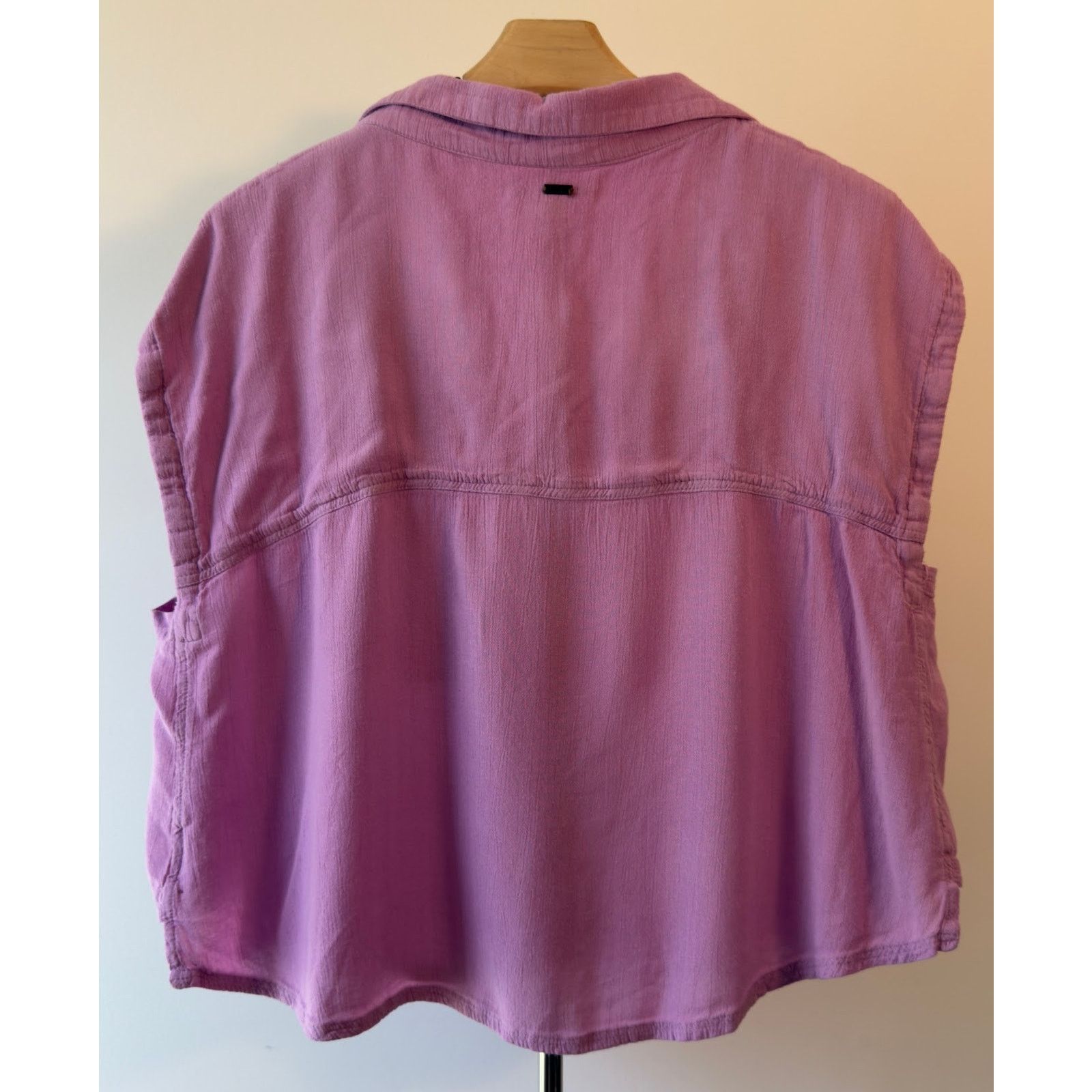 Other O'NEILL Pascale Short Sleeve Woven Top - Purple - Medium Size M / US 6-8 / IT 42-44 - 6 Thumbnail