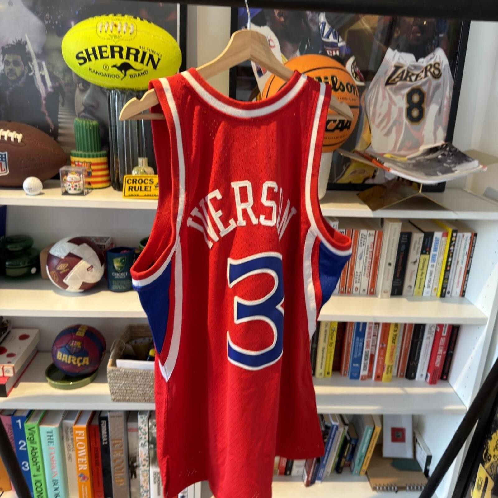 Mitchell & Ness Mitchell & Ness Philadelphia 76ers basketball jersey Size US XL / EU 56 / 4 - 2 Thumbnail