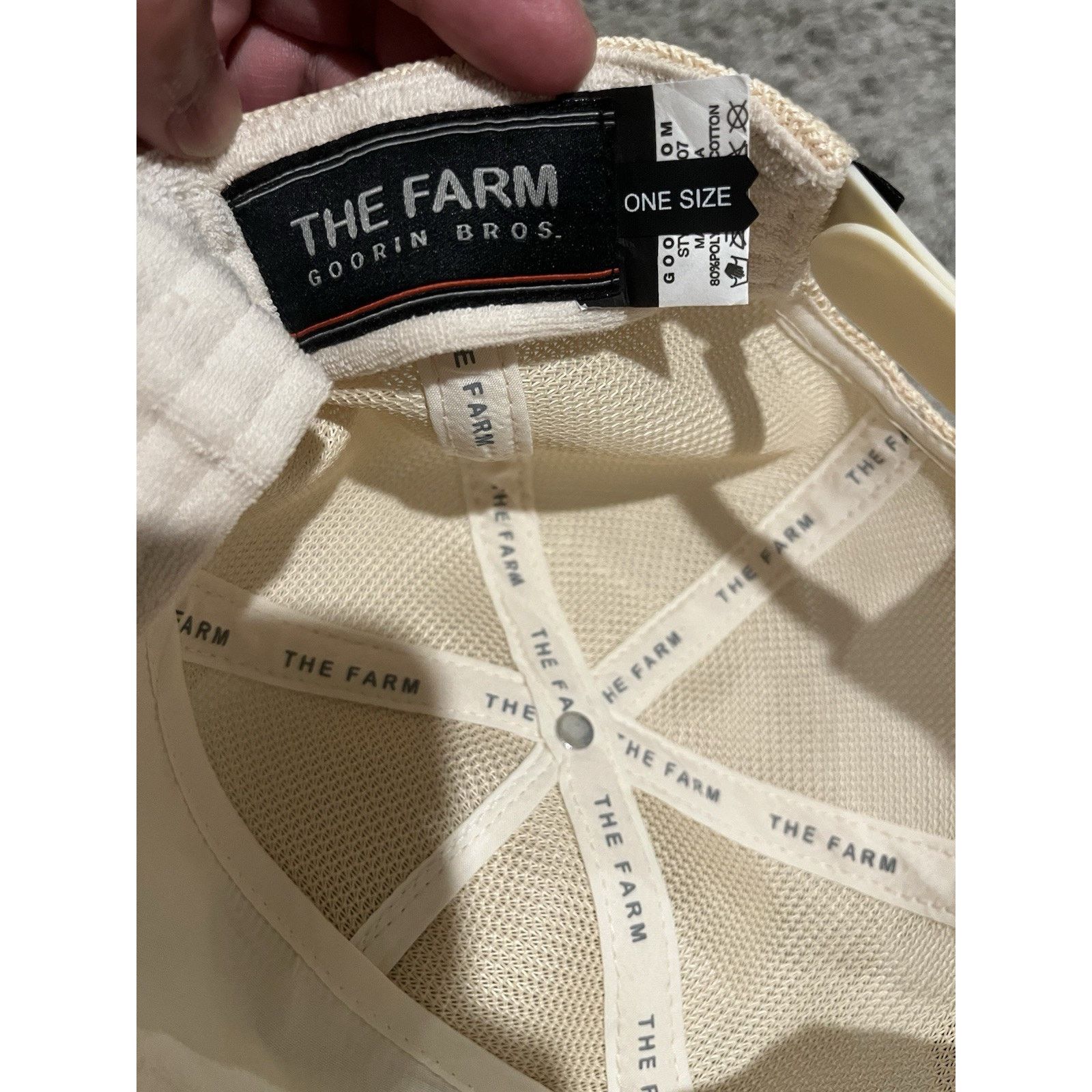 Goorin Bros. Goorin Bros The Farm Beach Bum Seagull Trucker Hat Beige Size ONE SIZE - 5 Thumbnail