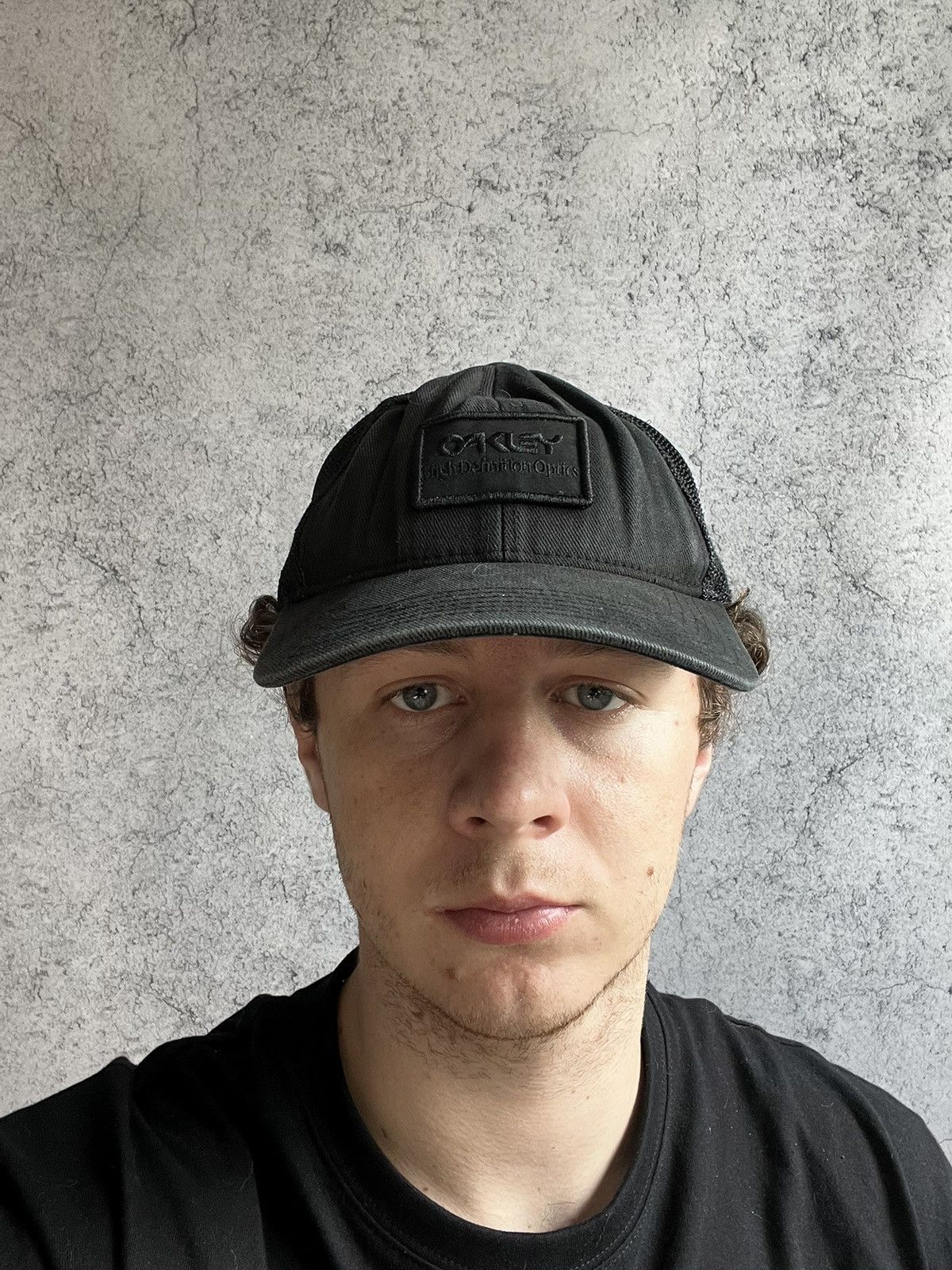 Oakley Oakley Men’s Trucker Cap Faded Hat Y2K Box Logo Size ONE SIZE - 2 Thumbnail