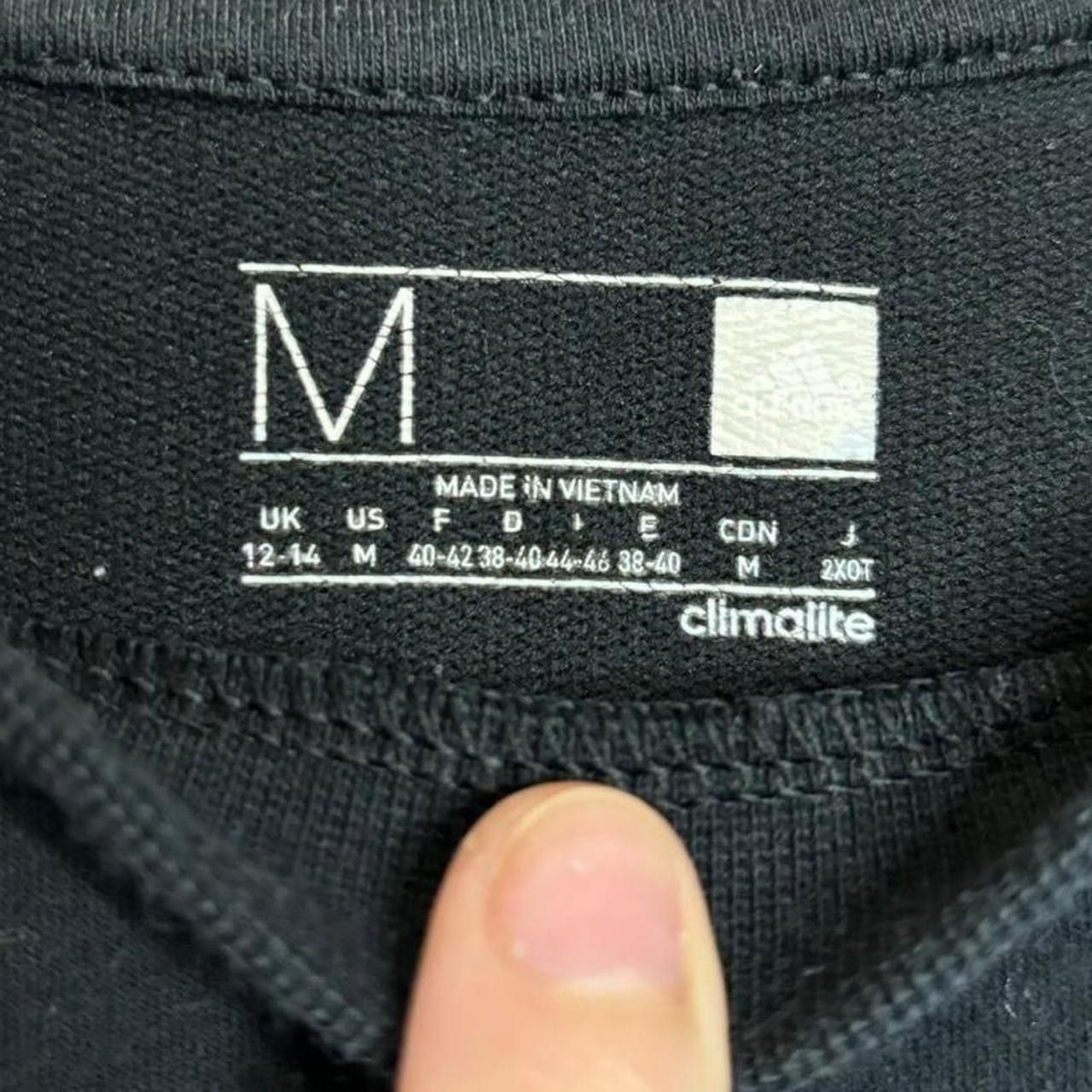 Adidas Adidas Climalite Black Spellout Sweatshirt Size US M / EU 48-50 / 2 - 3 Thumbnail
