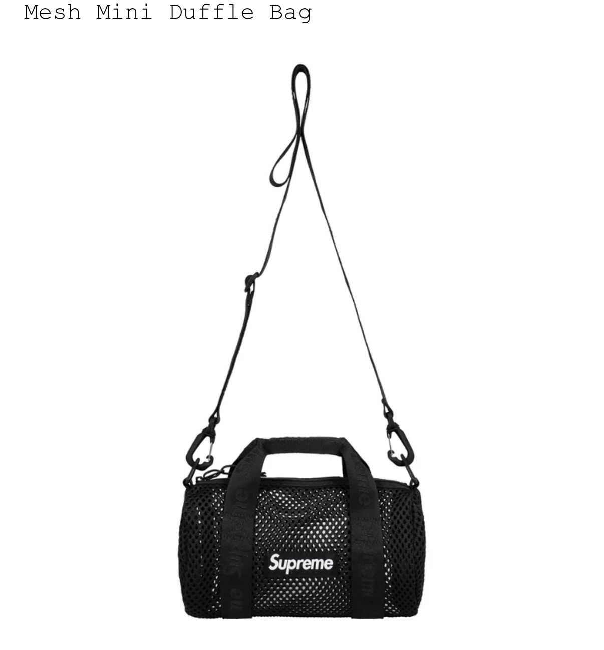 Supreme Mini Duffle Bag | Grailed