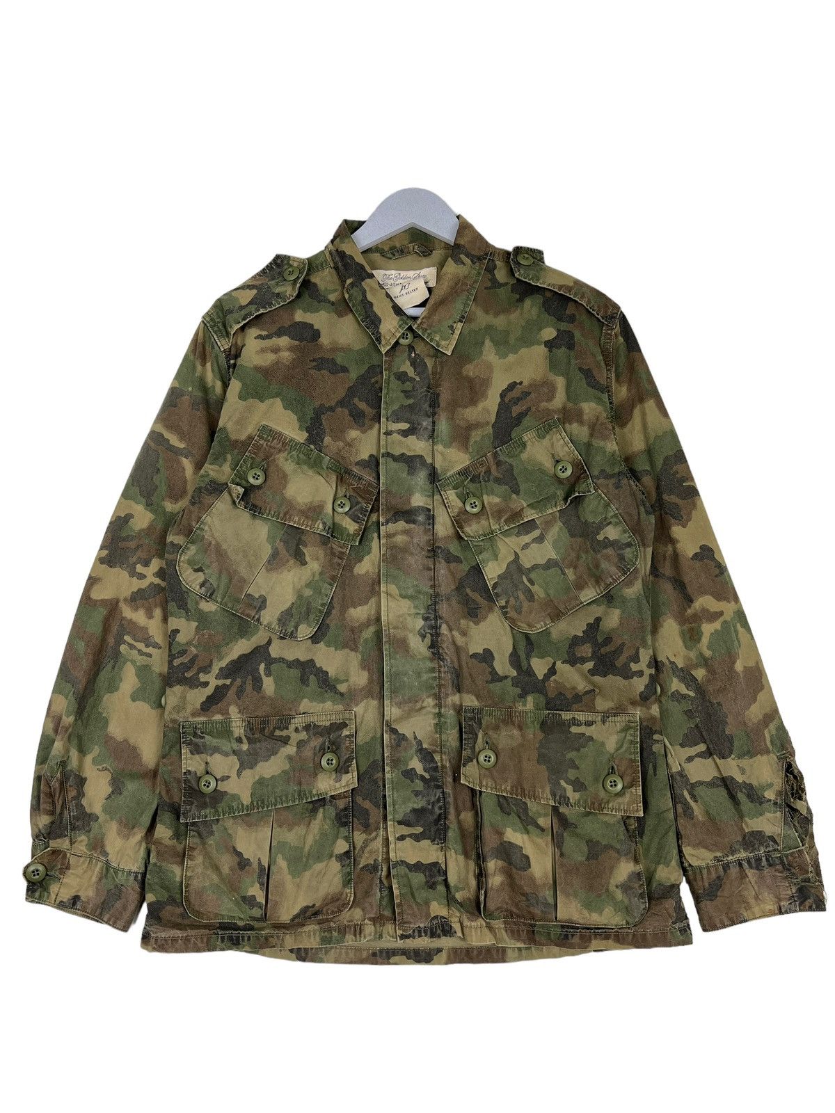 Remi Relief 🔥 REMI RELIEF FATIQUE JUNGLE MILITARY JACKET MADE IN JAPAN Size US M / EU 48-50 / 2 - 2 Thumbnail