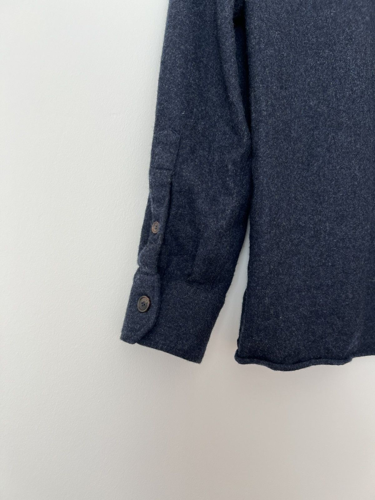 Brunello Cucinelli Brunello Cucinelli Virgin Wool Overshirt Size M Size US M / EU 48-50 / 2 - 8 Thumbnail