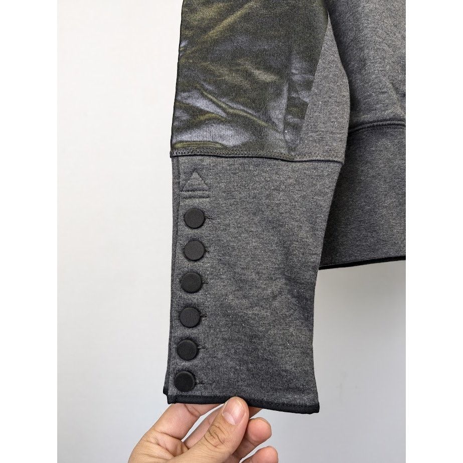 Alexander McQueen o1rshd1 Sweater / Jumper With Button Cuff in Gray Size US M / EU 48-50 / 2 - 9 Thumbnail
