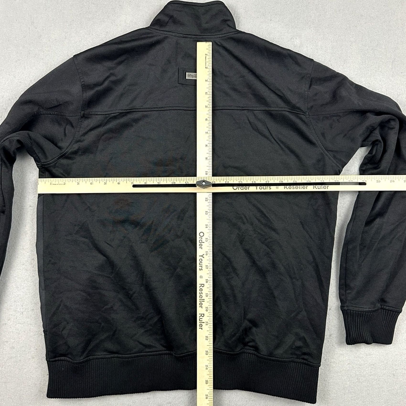 Logo 7 LRG Track Jacket Men Medium Black Full Zip Logo Windbreaker Jacket M Size US M / EU 48-50 / 2 - 7 Thumbnail