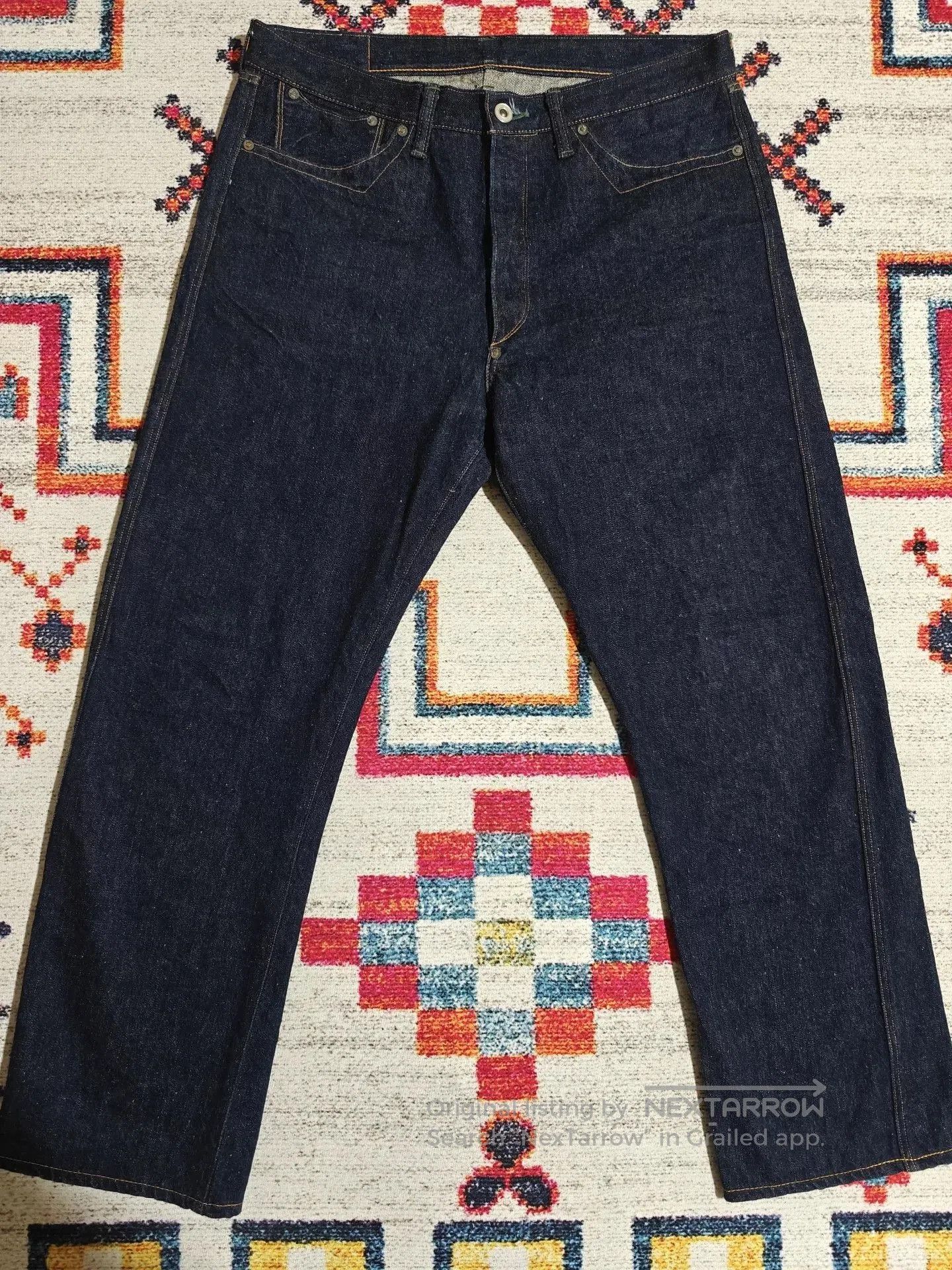 Vintage Warehouse 20th Anniversary Brown Duck Digger Jeans. Size US 32 / EU 48 - 2 Thumbnail