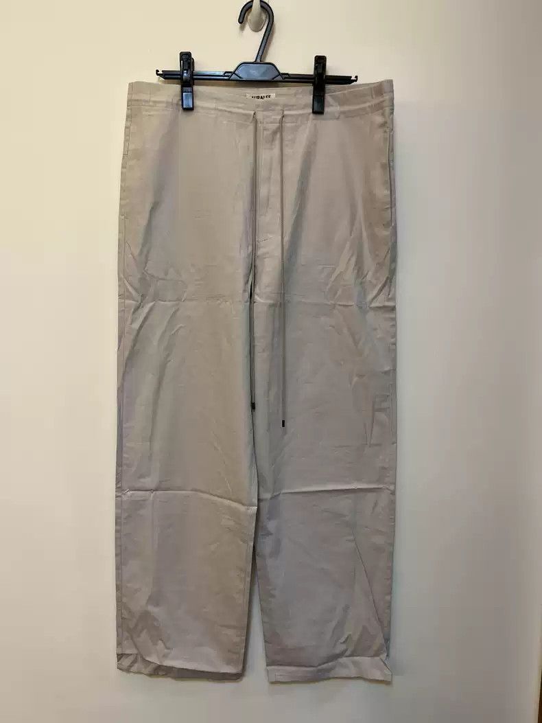 image of Auralee Trousers in Grey, Men's (Size 34)