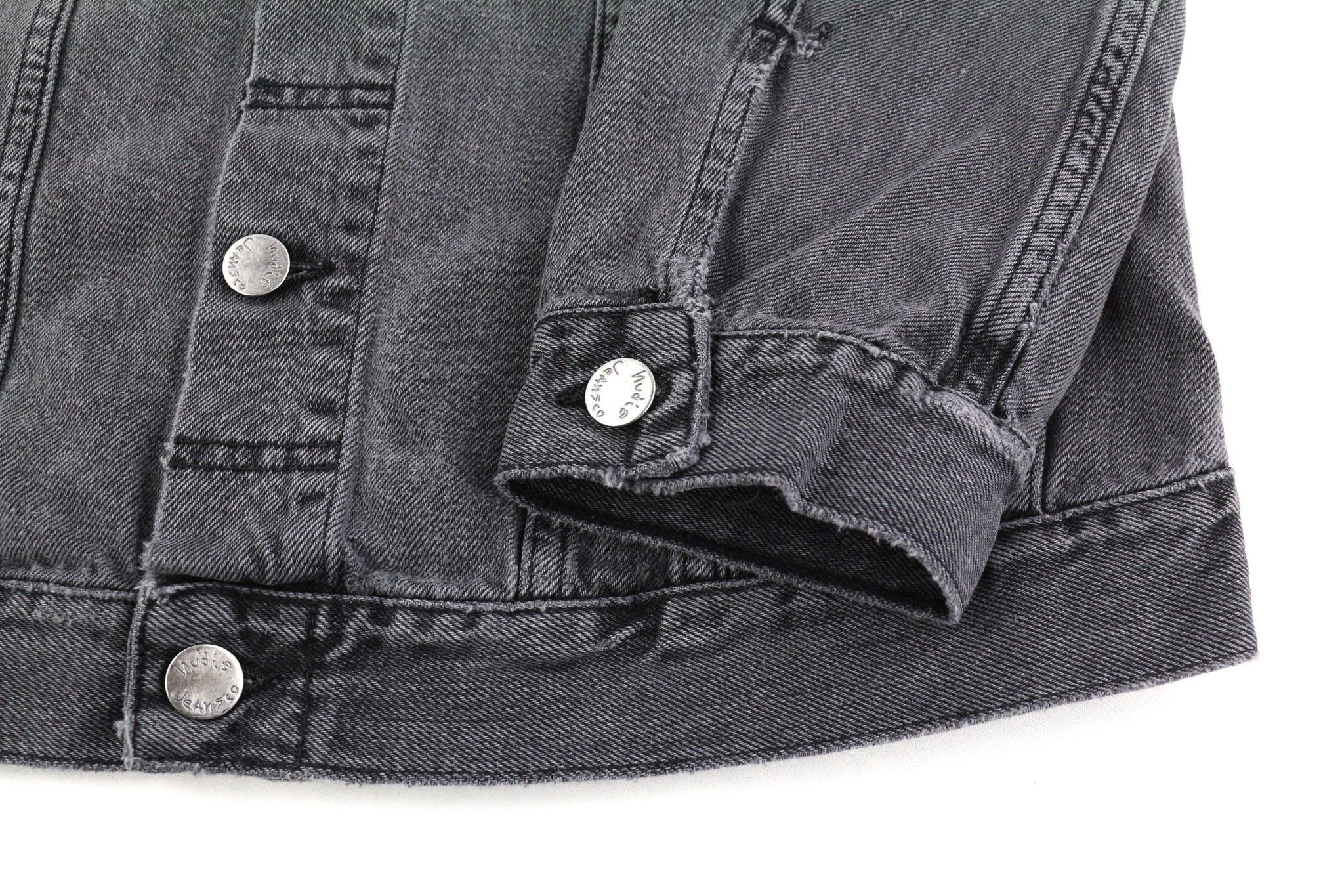 Nudie Jeans BILLY M Desolation Grey Polo Pockets Mid Jacket 82453 Size US M / EU 48-50 / 2 - 5 Thumbnail