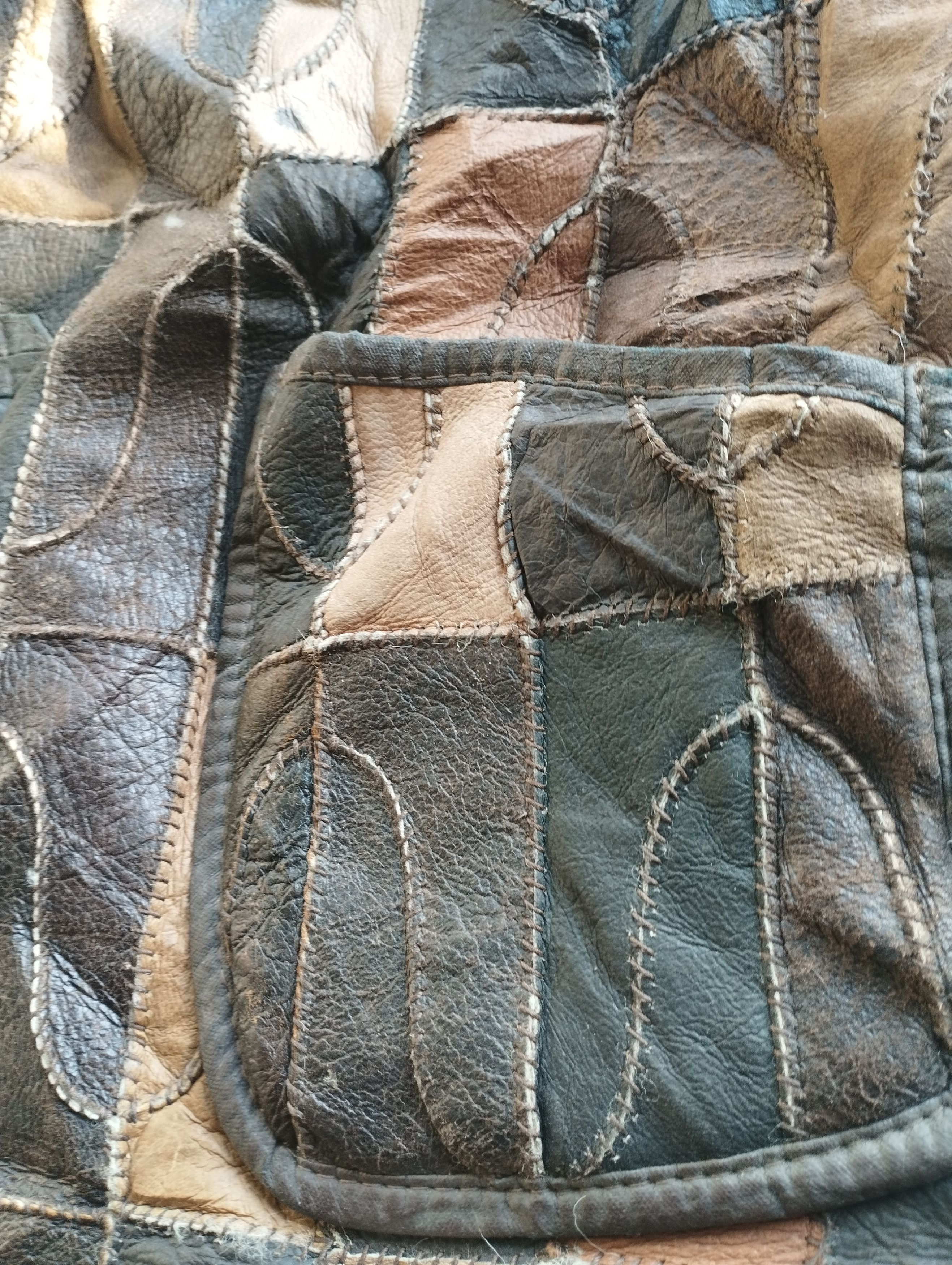 Le Grande Bleu (L.G.B.) × Vintage West patchwork vintage Size US L / EU 52-54 / 3 - 5 Thumbnail
