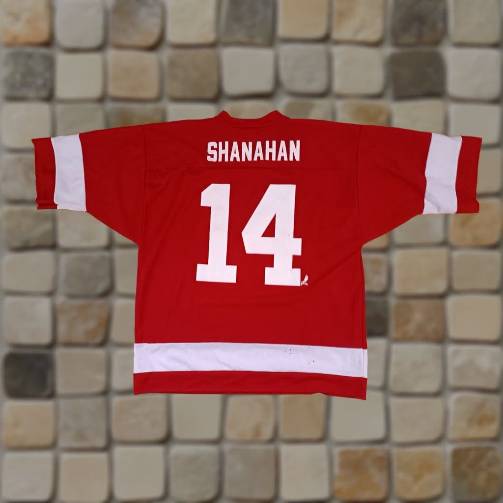 Logo 7 Detroit Red Wings Brendon Shanahan Home Jersey USA Made Large Logo 7 Sweatshirt Size US L / EU 52-54 / 3 - 1 Thumbnail