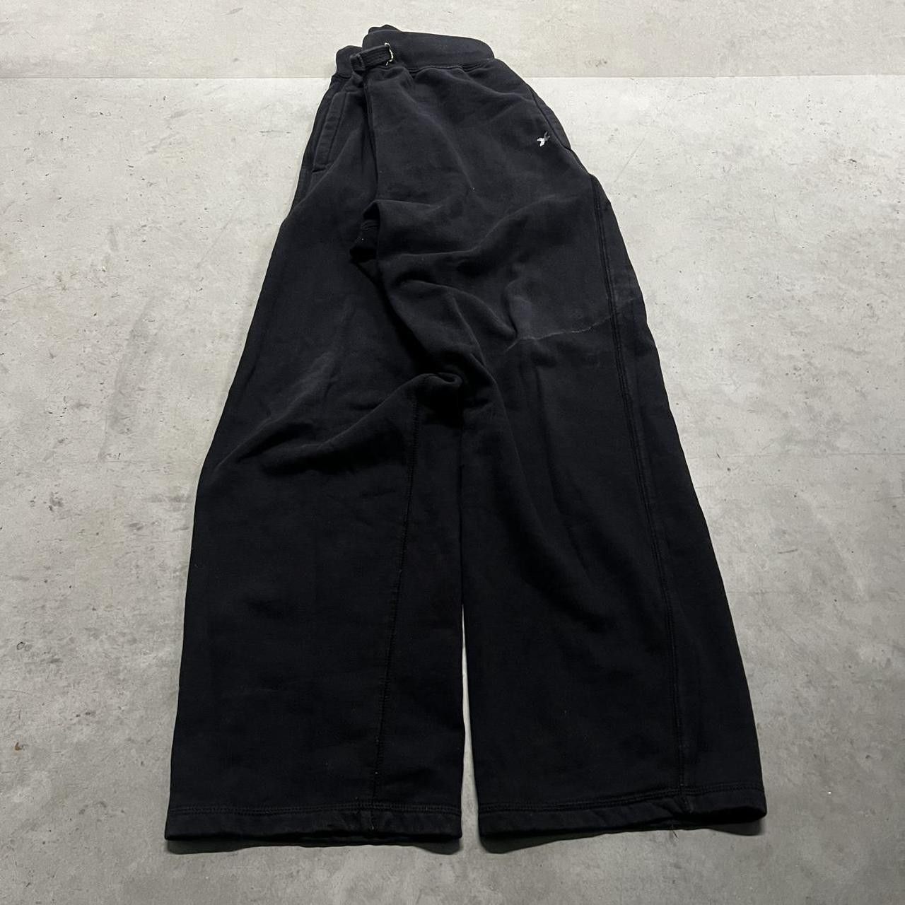 Japanese Brand × Vintage Vintage Y2K/2000s Baggy Black Skater Sweatpants! Size US 32 / EU 48 - 2 Thumbnail