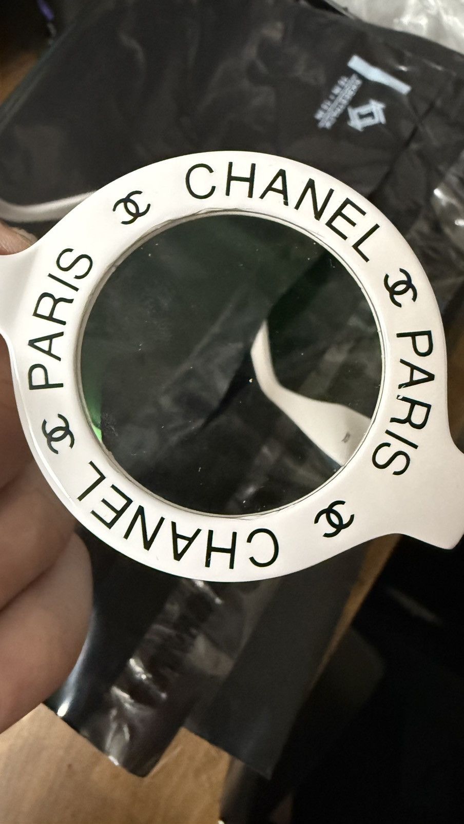 Chanel Chanel Paris Round Logo Sunglasses Size ONE SIZE - 11 Thumbnail