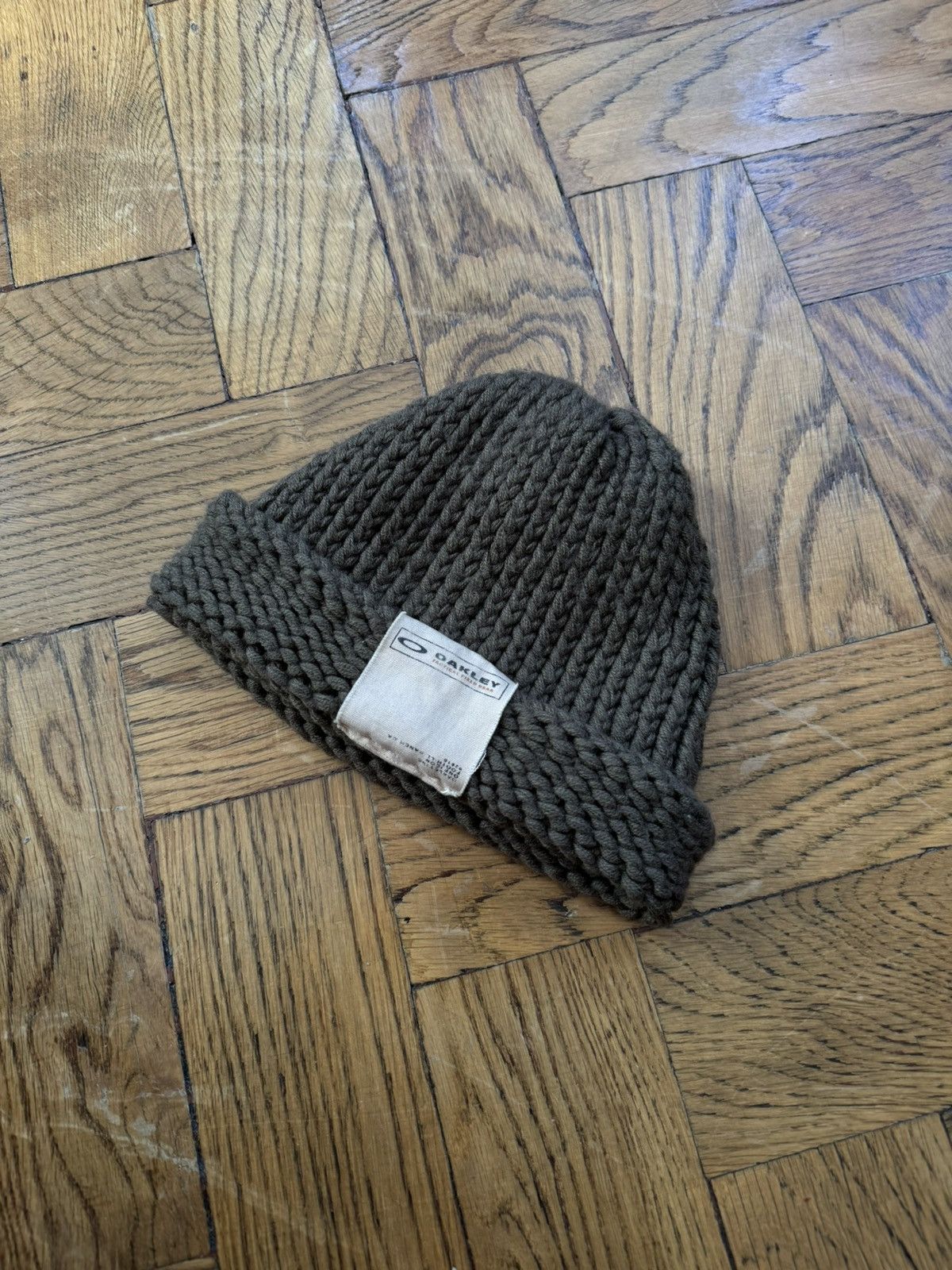 Japanese Brand × Oakley × Vintage Vintage Oakley Knitted Wool Hat Size ONE SIZE - 1 Thumbnail