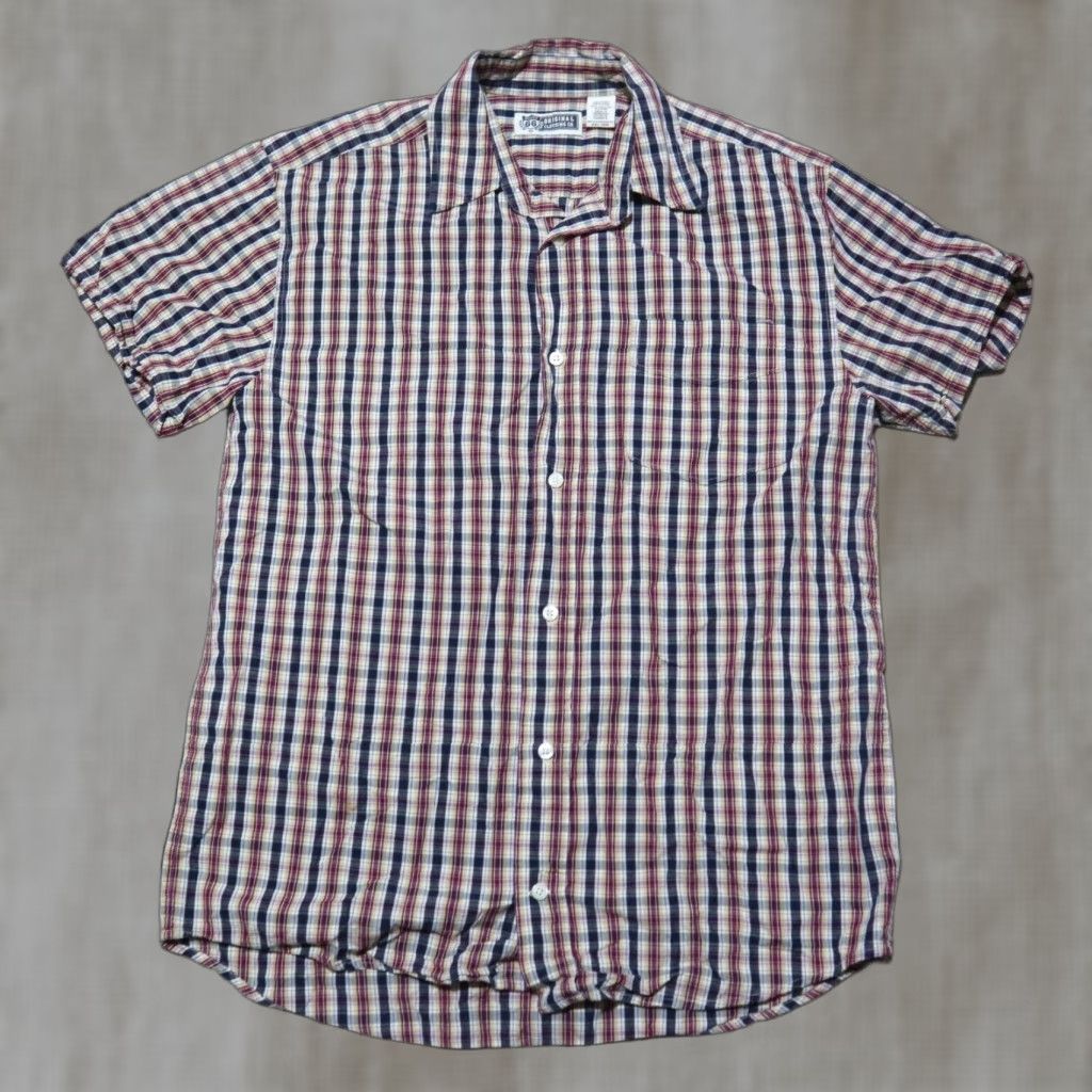 Route 66 Route 66 Shirt Men Size M Medium Red Plaid Button-Up Short Sleeve Casual Vintage No Size US M / EU 48-50 / 2 - 1 Thumbnail