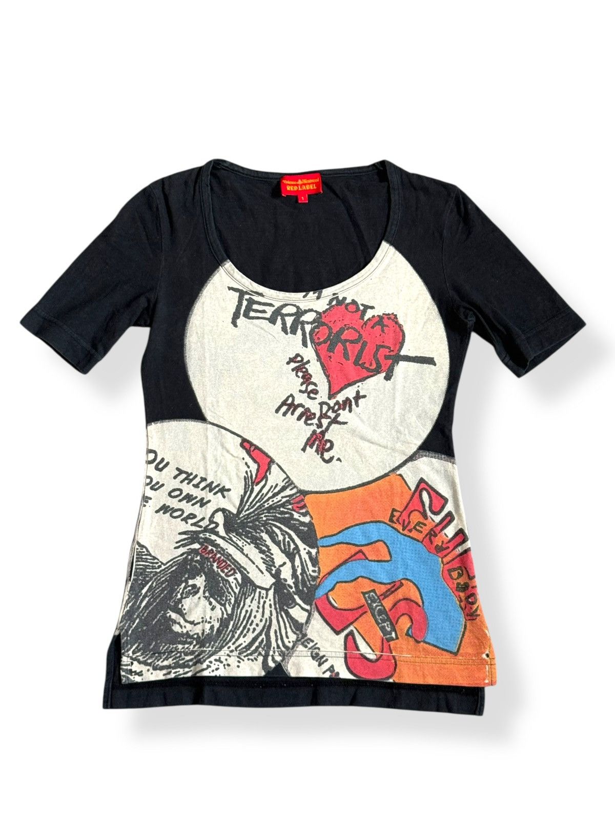 Vivienne Westwood Vivienne Westwood Red Label “I’m Not A Terrorist” Shirt Size S / US 4 / IT 40 - 1 Thumbnail