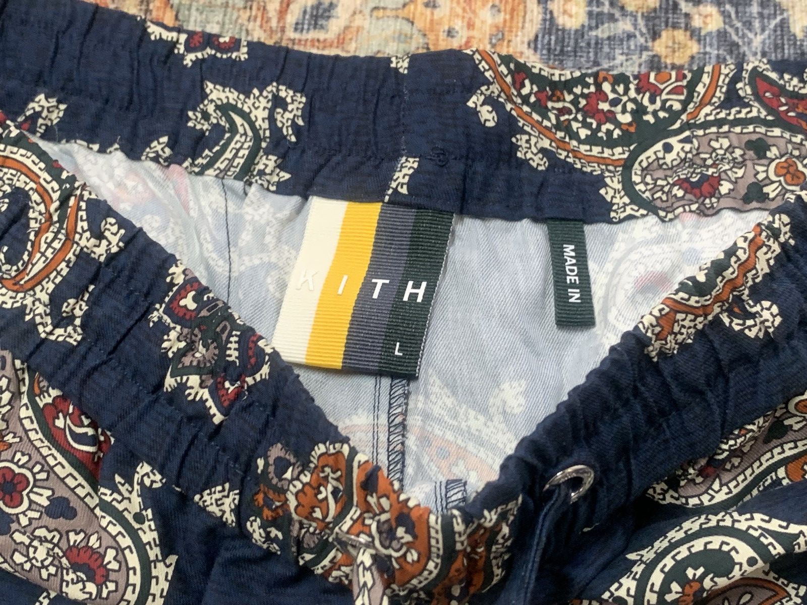 Kith Kith paisley silk cotton shorts Size US 34 / EU 50 - 2 Thumbnail