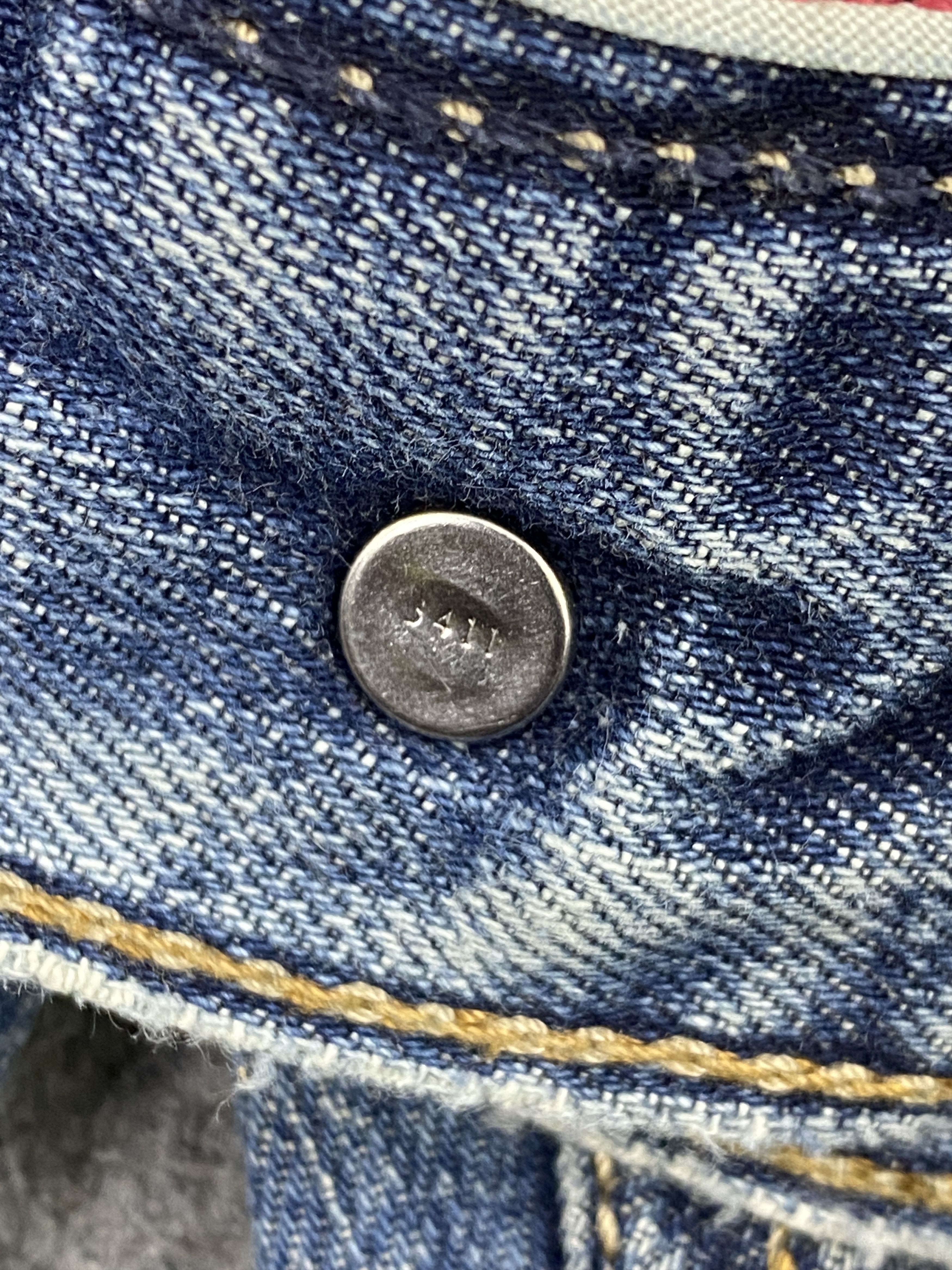 Levi's Vintage Levis 511 Skinny Fit Distressed Denim DP2622 Size US 28 / EU 44 - 10 Thumbnail