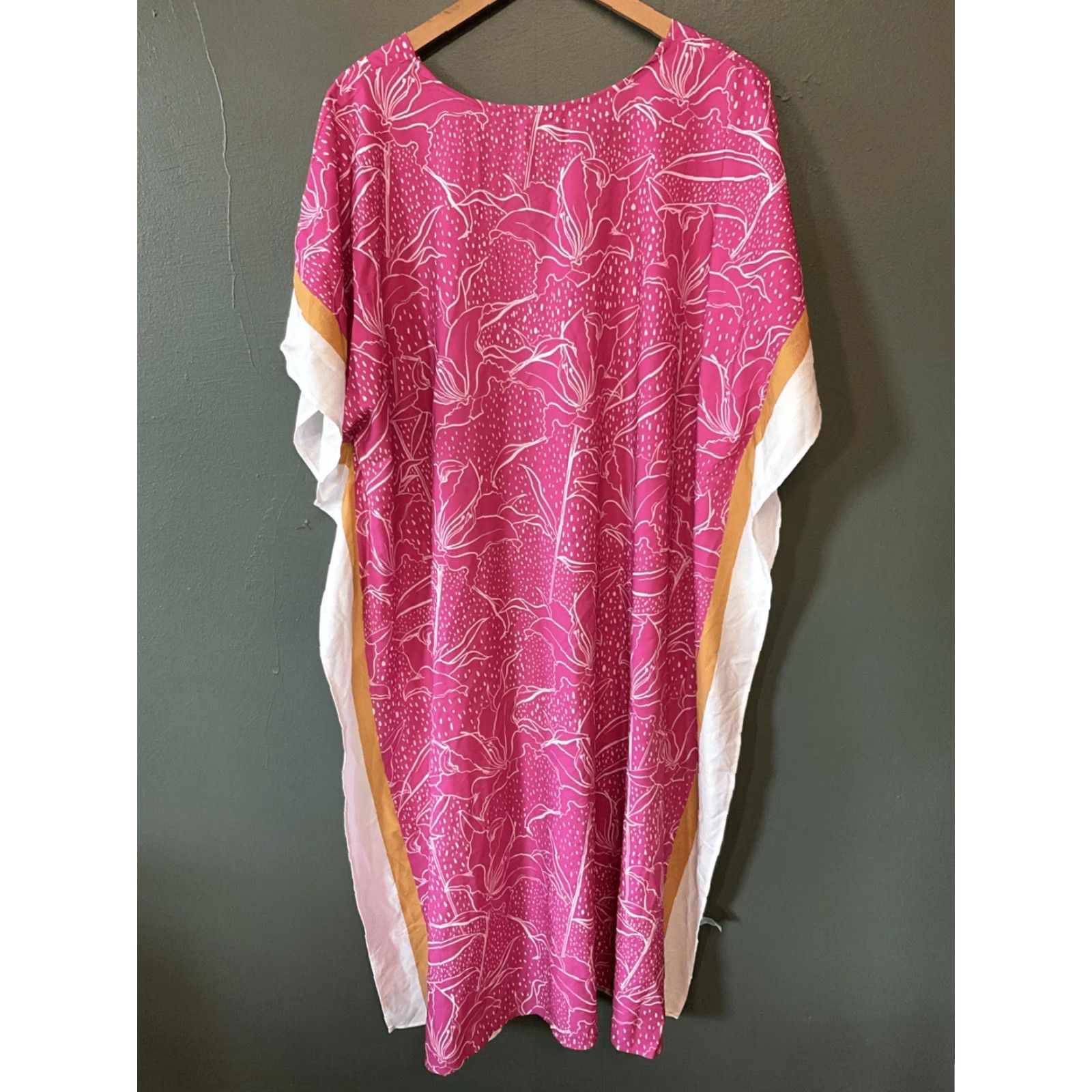 Nordstrom Nordstrom Pink Ombre Kimono Beach Cover Up One Size Women Size ONE SIZE - 3 Thumbnail