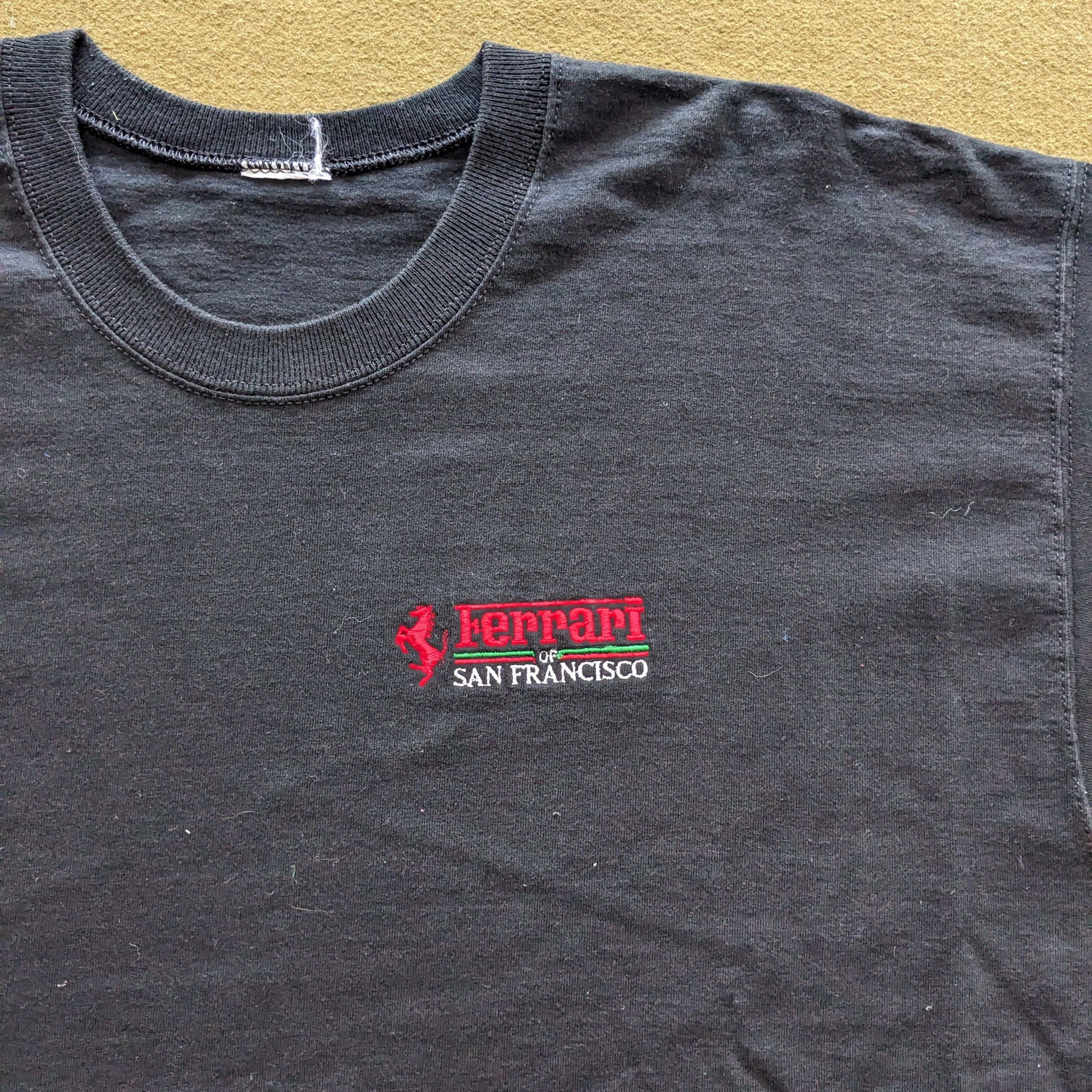 Ferrari Vintage FERRARI of San Francisco Racing T-shirt Size US L / EU 52-54 / 3 - 2 Thumbnail