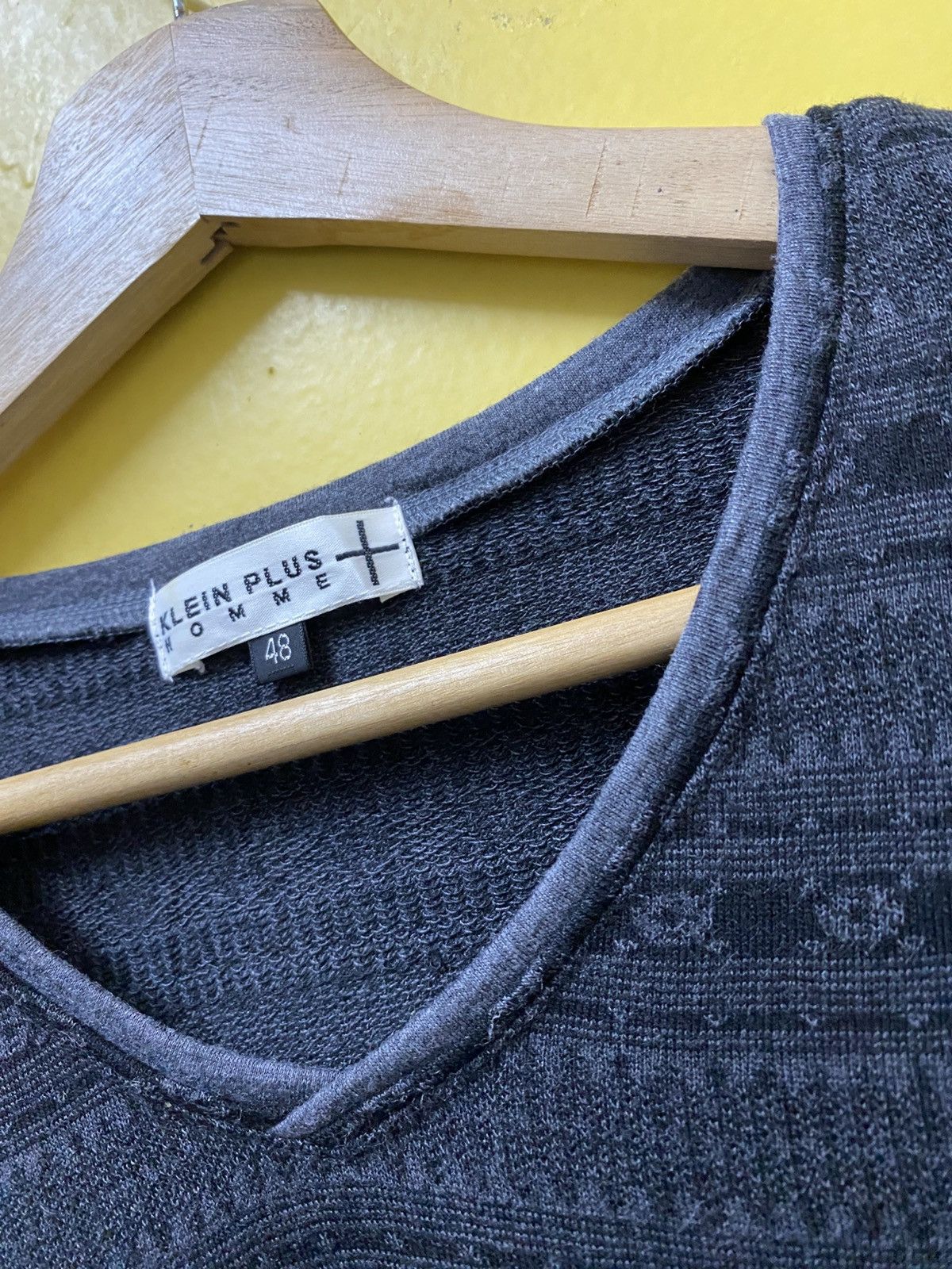 If Six Was Nine Klein Plus Homme Tshirt Long Sleeve Size US S / EU 44-46 / 1 - 4 Thumbnail