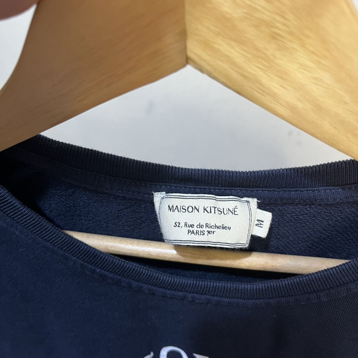 Maison Kitsune Maison Kitsune "Palais Royal Classic" Crewneck Sweatshirt Size M / US 6-8 / IT 42-44 - 7 Thumbnail