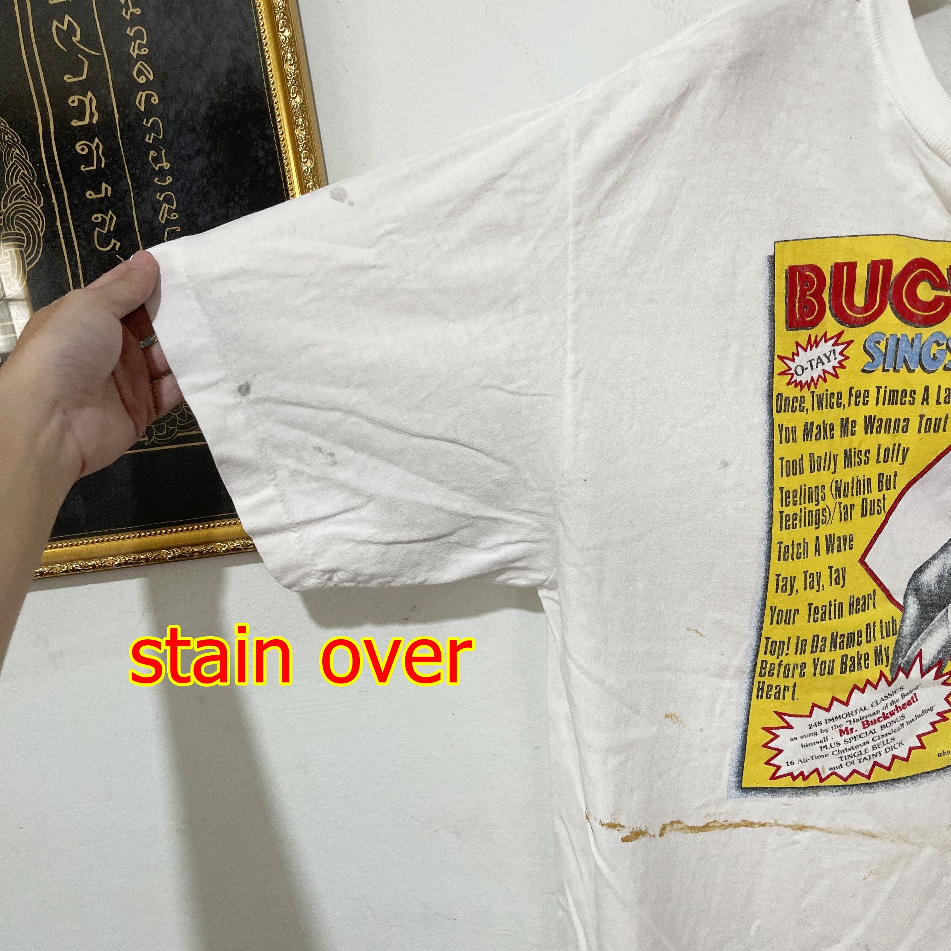 Vintage Vintage 90s Buckwheat Little Rascals T-shirt Size US XL / EU 56 / 4 - 9 Thumbnail