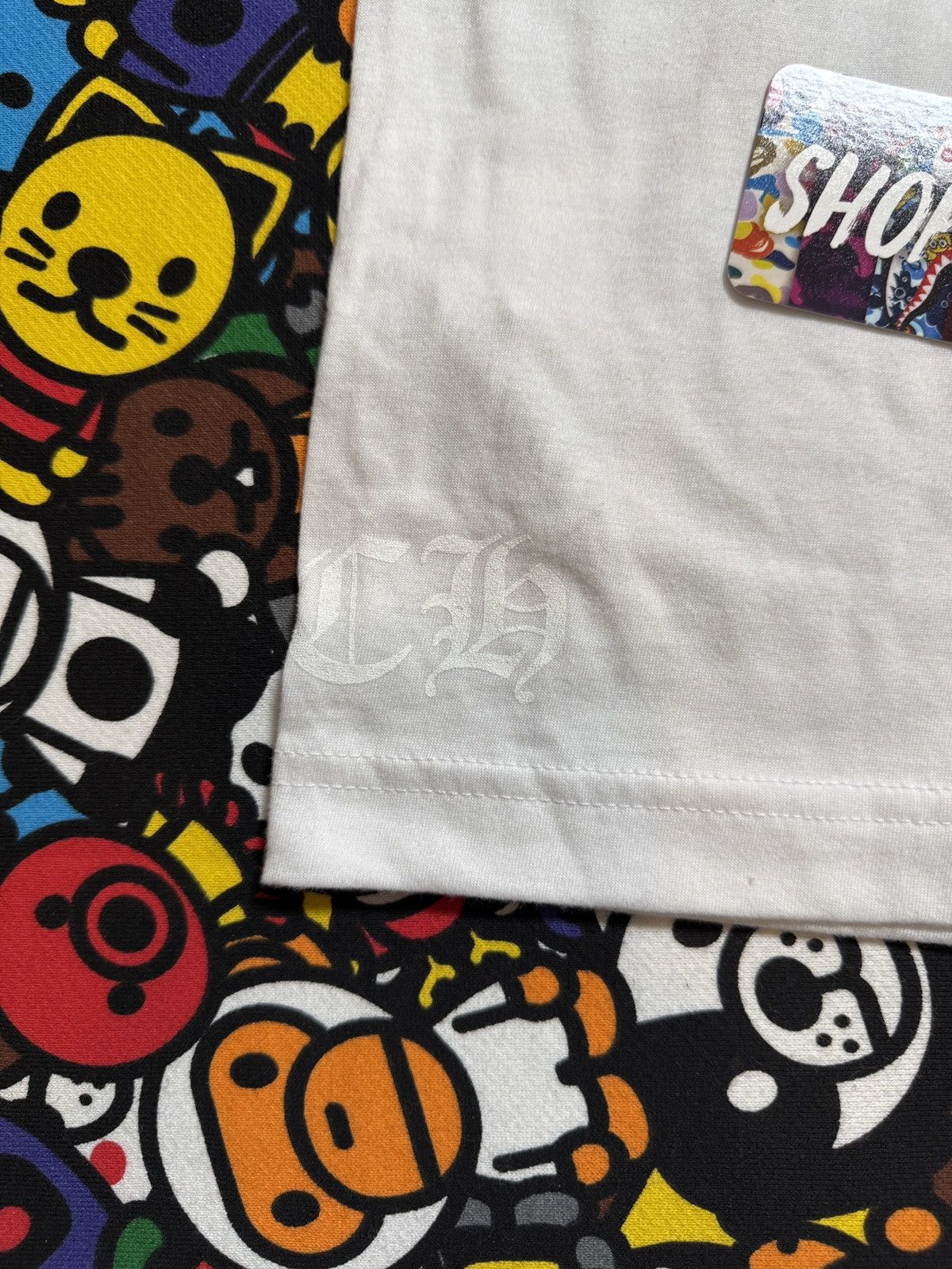 Chrome Hearts Chrome Hearts White Script Logo Long Sleeve Tee Size US XXL / EU 58 / 5 - 7 Thumbnail
