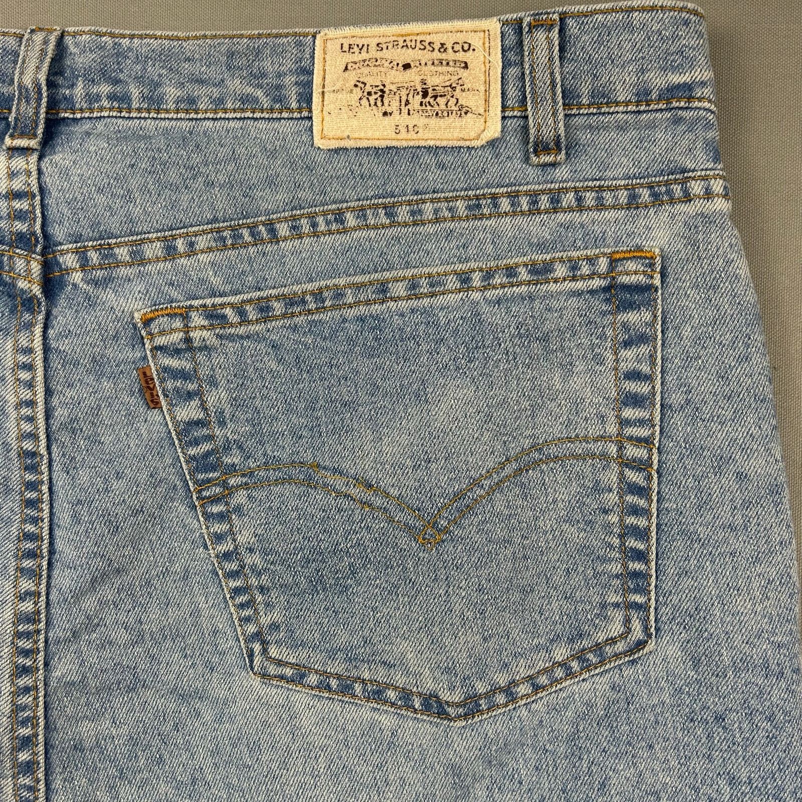 Levi's × Vintage 90s Vintage Levi's Jeans Brown Tab 540 Relaxed Light 42 X 28 Size US 42 / EU 58 - 8 Thumbnail