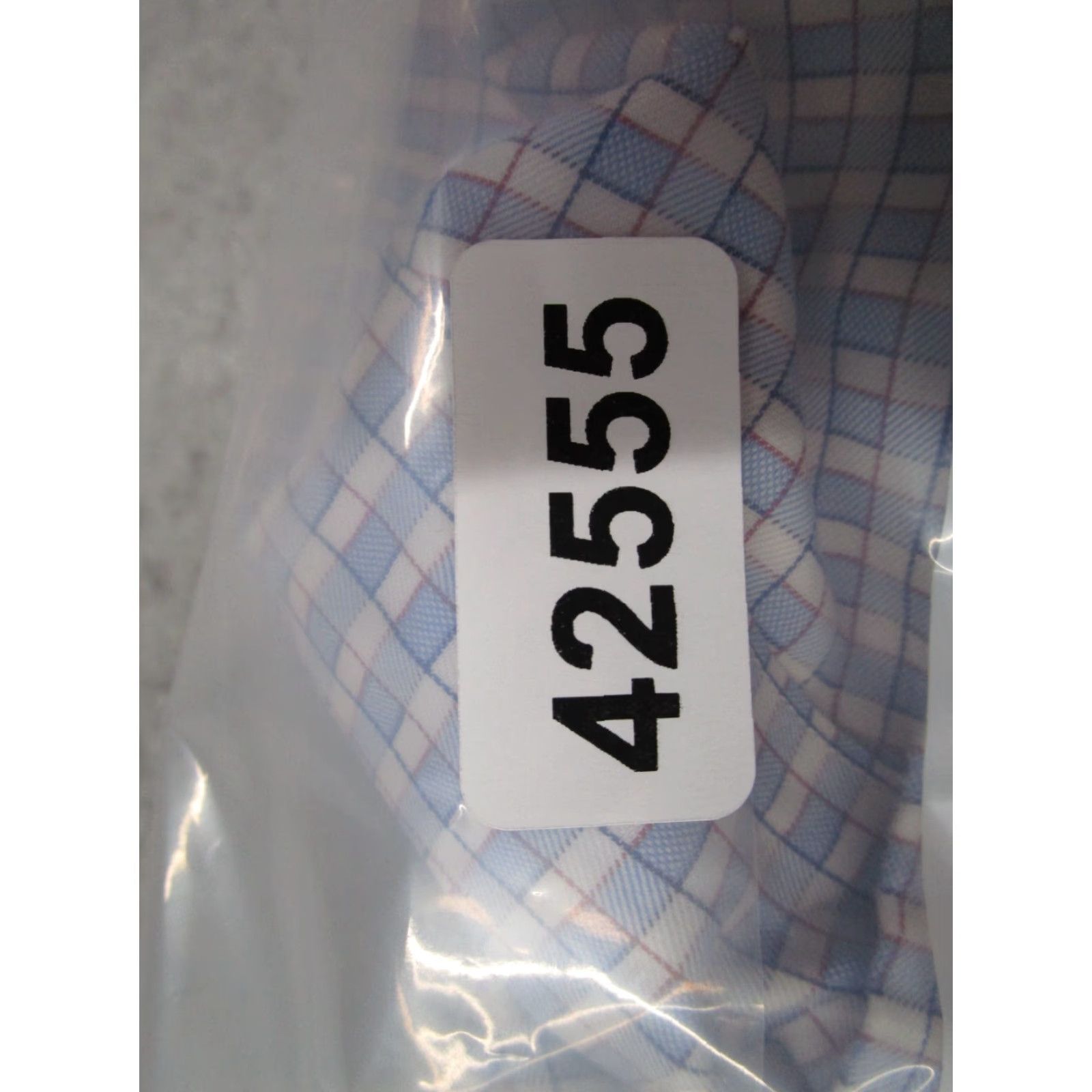 Brooks Brothers Brooks Brothers Dress Shirt Mens 16 34 Blue Check Button Up Supima Non Iron Work Size 34R - 7 Thumbnail