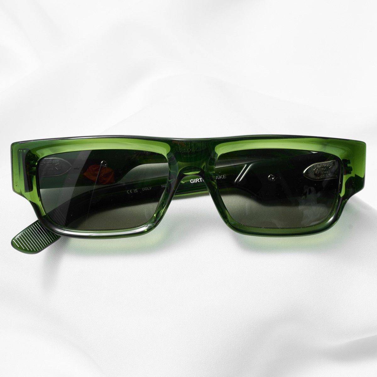 Chrome Hearts CHROME HEARTS GIRTH QUAKE DARK OLIVE SUNGLASSES Size ONE SIZE - 5 Thumbnail