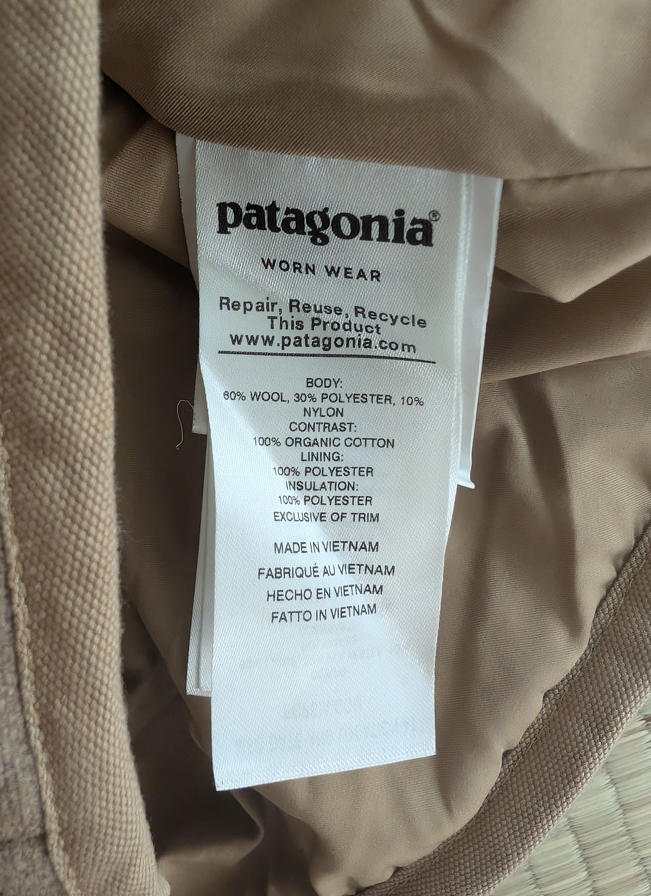 Patagonia Patagonia Out Yonder Coat Wool Canvas Size XS / US 0-2 / IT 36-38 - 4 Thumbnail