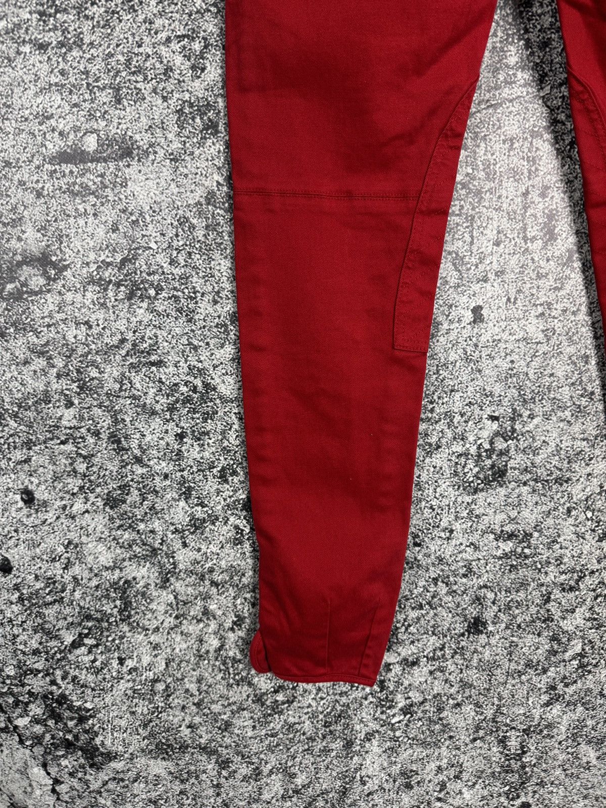 Polo Ralph Lauren × Ralph Lauren Polo Ralph Lauren Skinny Denim Red Pants Whitlyn Jod Size 28 Size 28" / US 6 / IT 42 - 14 Thumbnail